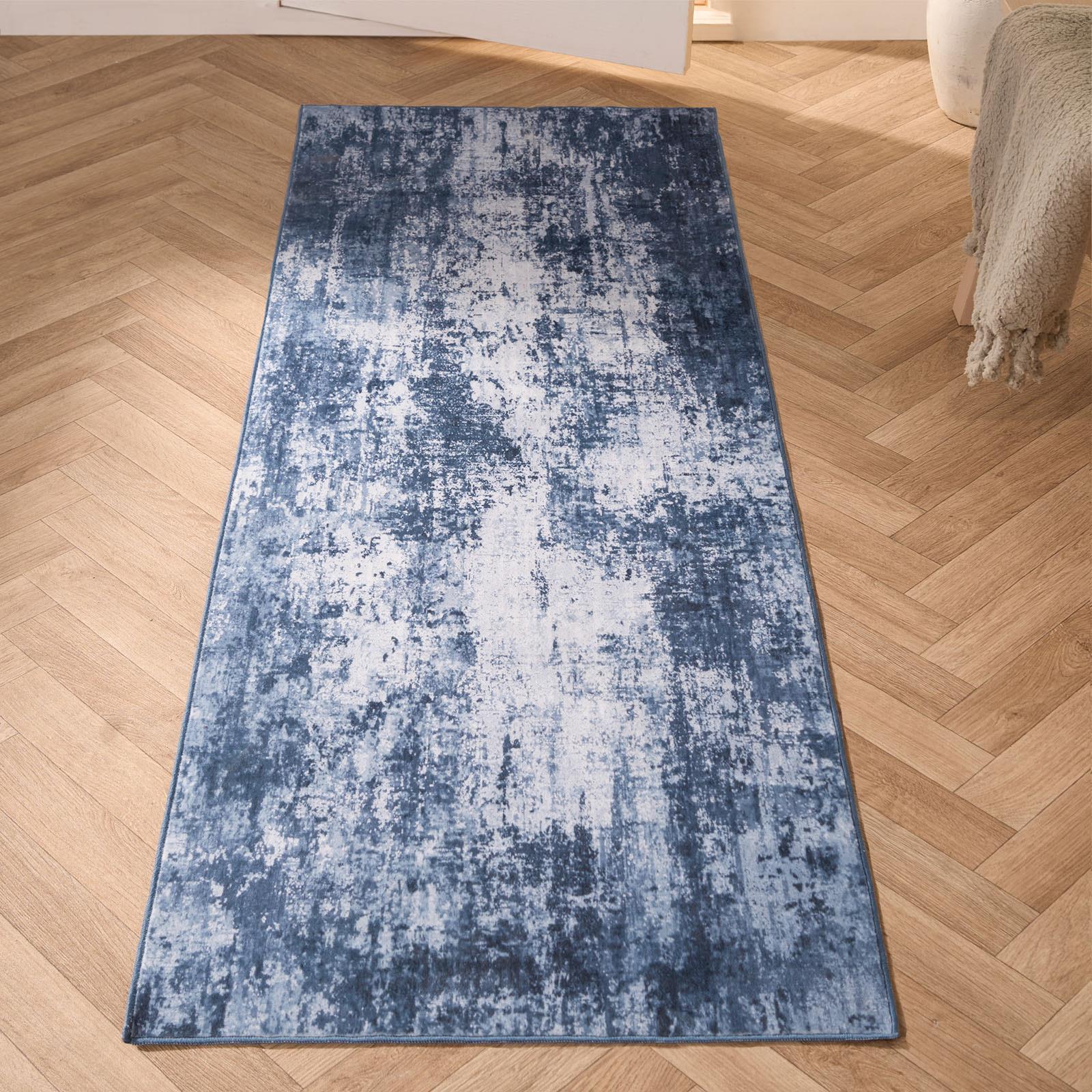 Abstract Rug Washable Carpet Living Room Bedroom Non Slip Runner Home Decor Mat