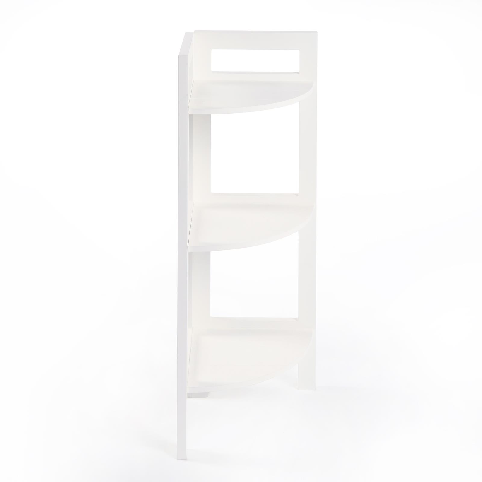 OHS 3-Tier Shelving Unit Storage Home Corner Organiser Display 