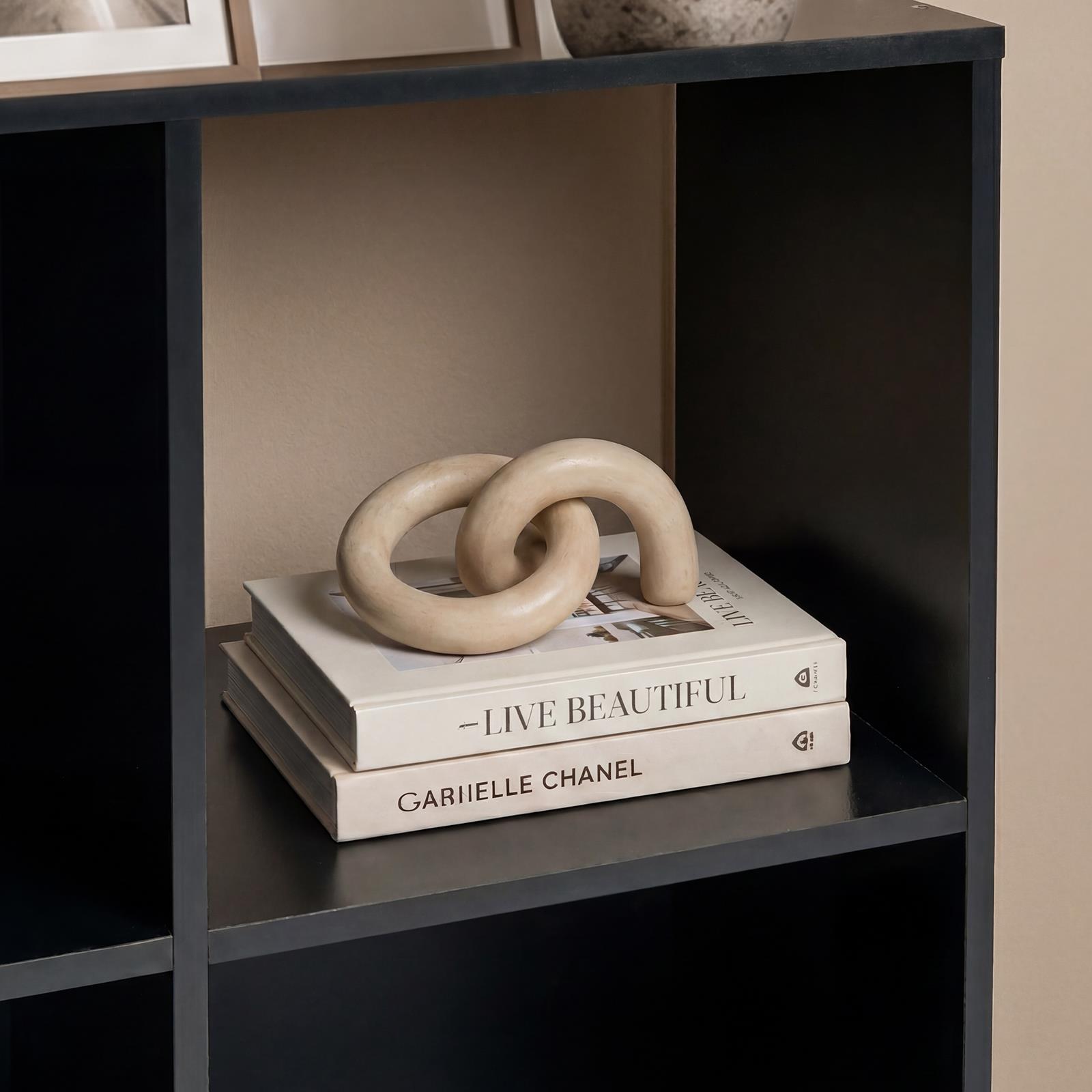 OHS Oslo Cube Storage Wood Effect Bookcase Freestanding Open Shelf Unit