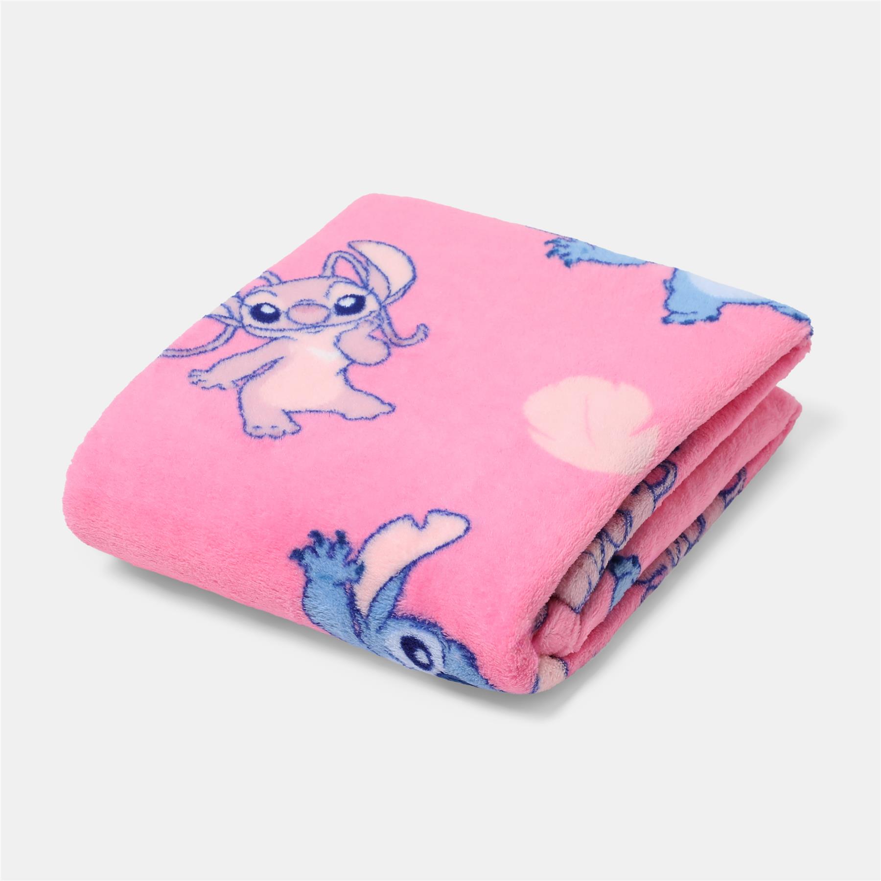OHS x Stitch Throw Kids Soft Coral Fleece Thermal Bedspread Blanket Xmas Gift