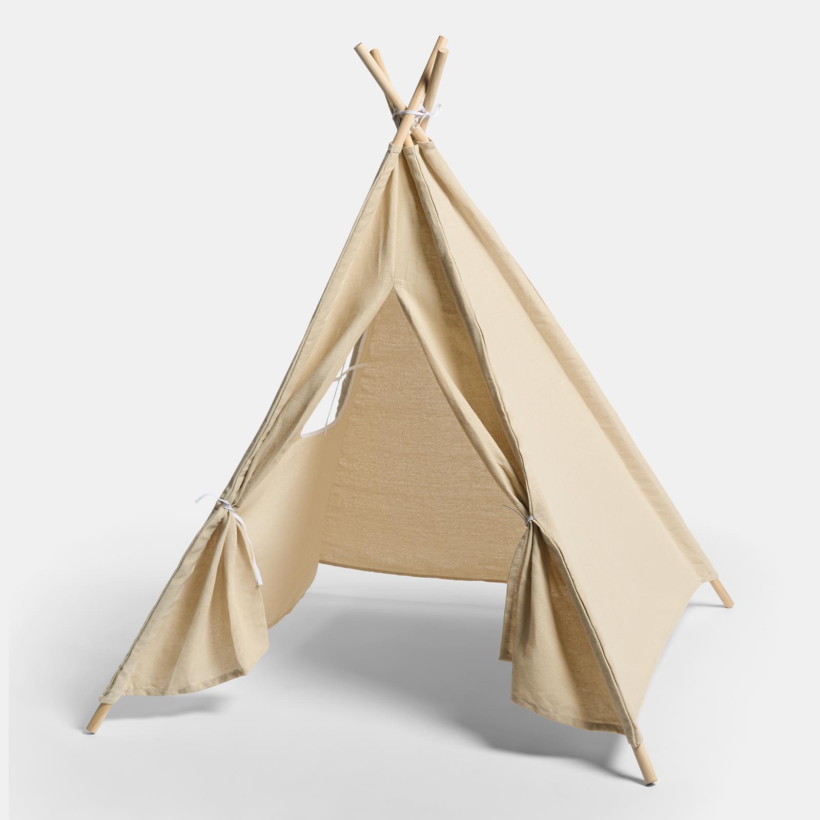 OHS Teepee Play Tent Kids Foldable Indoor Childrens Storage Wigwam House