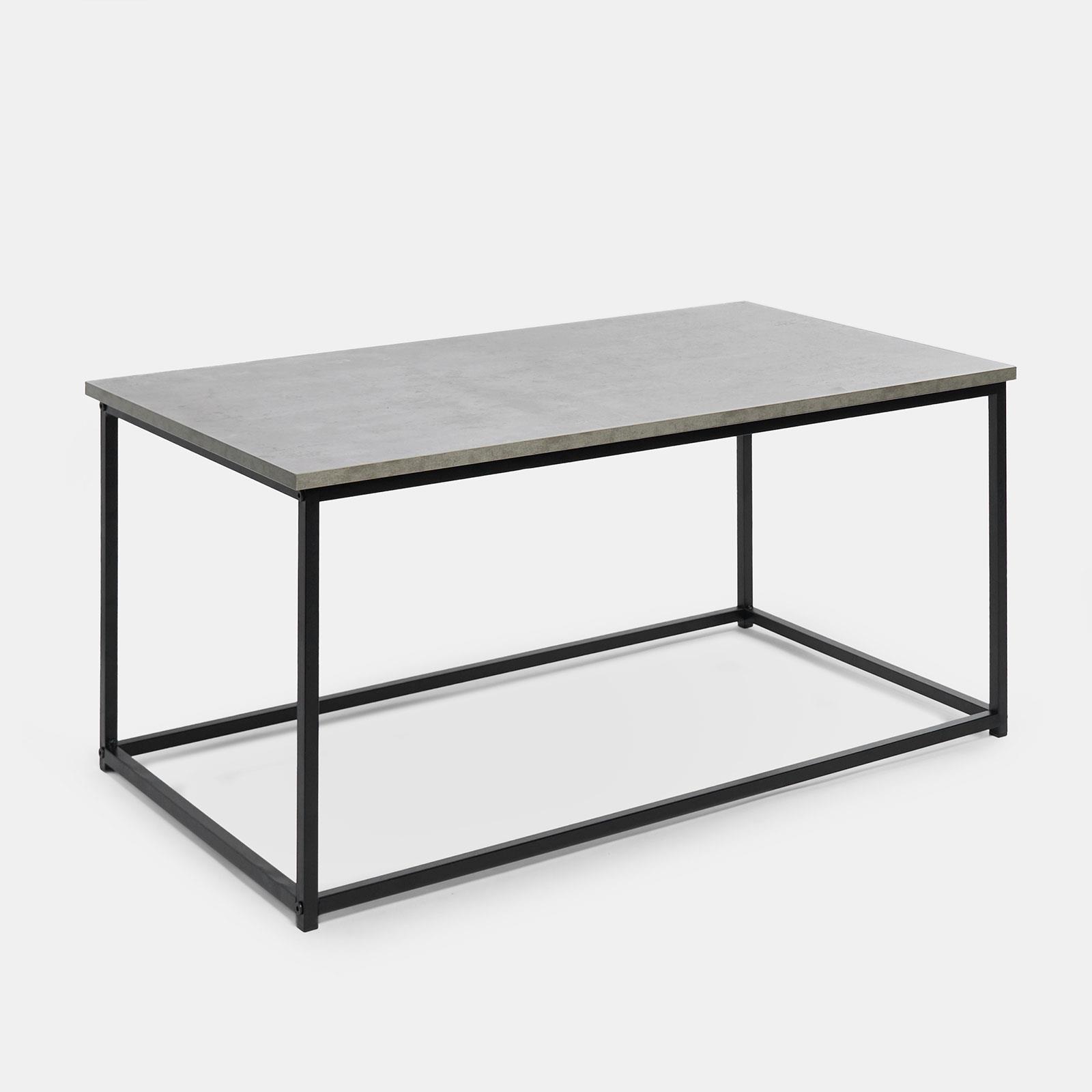 Coffee Table Marble Bedside End Living Room Modern Office Metal Frame Home Decor - Picture 13 of 28