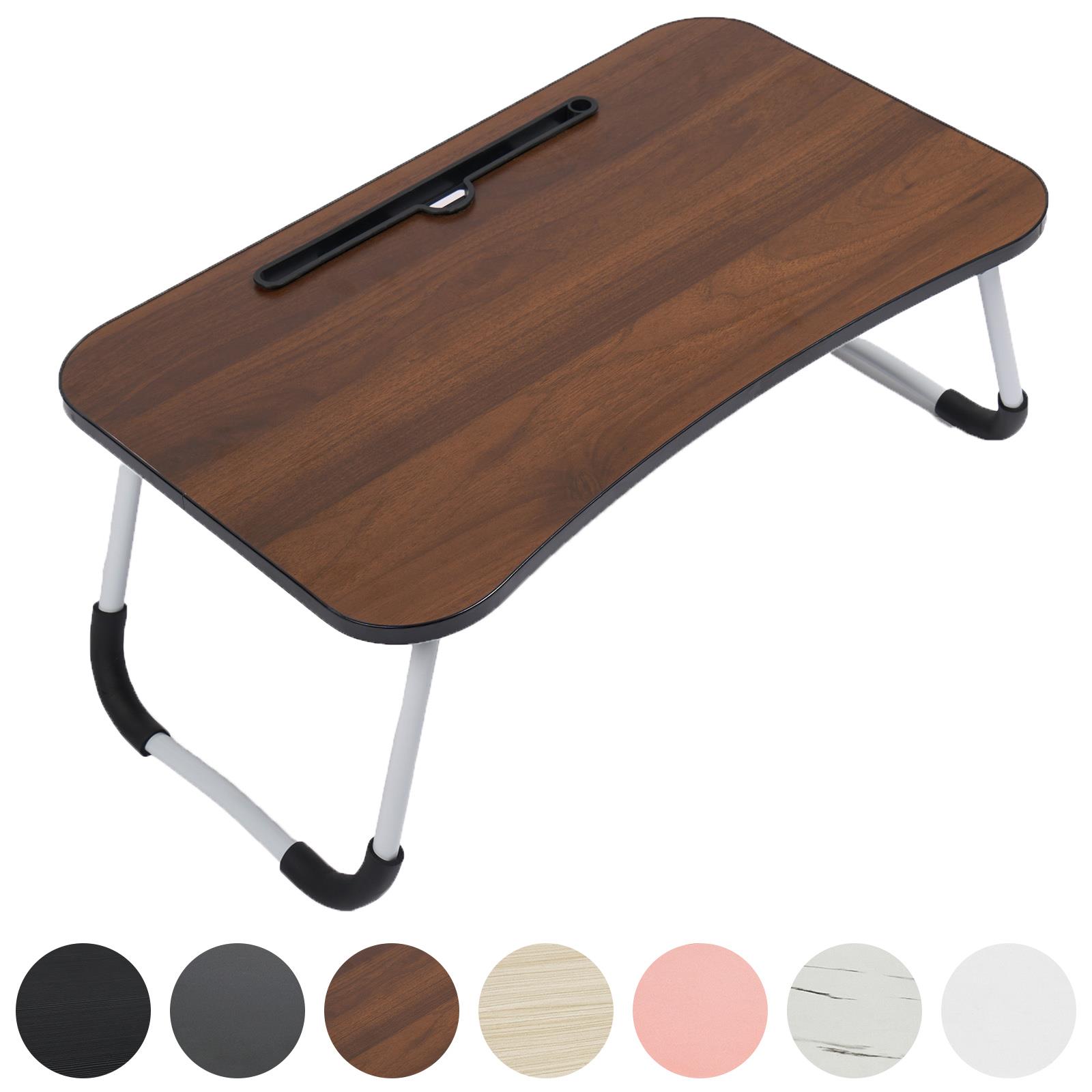 Foldable Wooden Lap Tray TV Dinner Bed Laptop Work Computer Desk Stand Portable