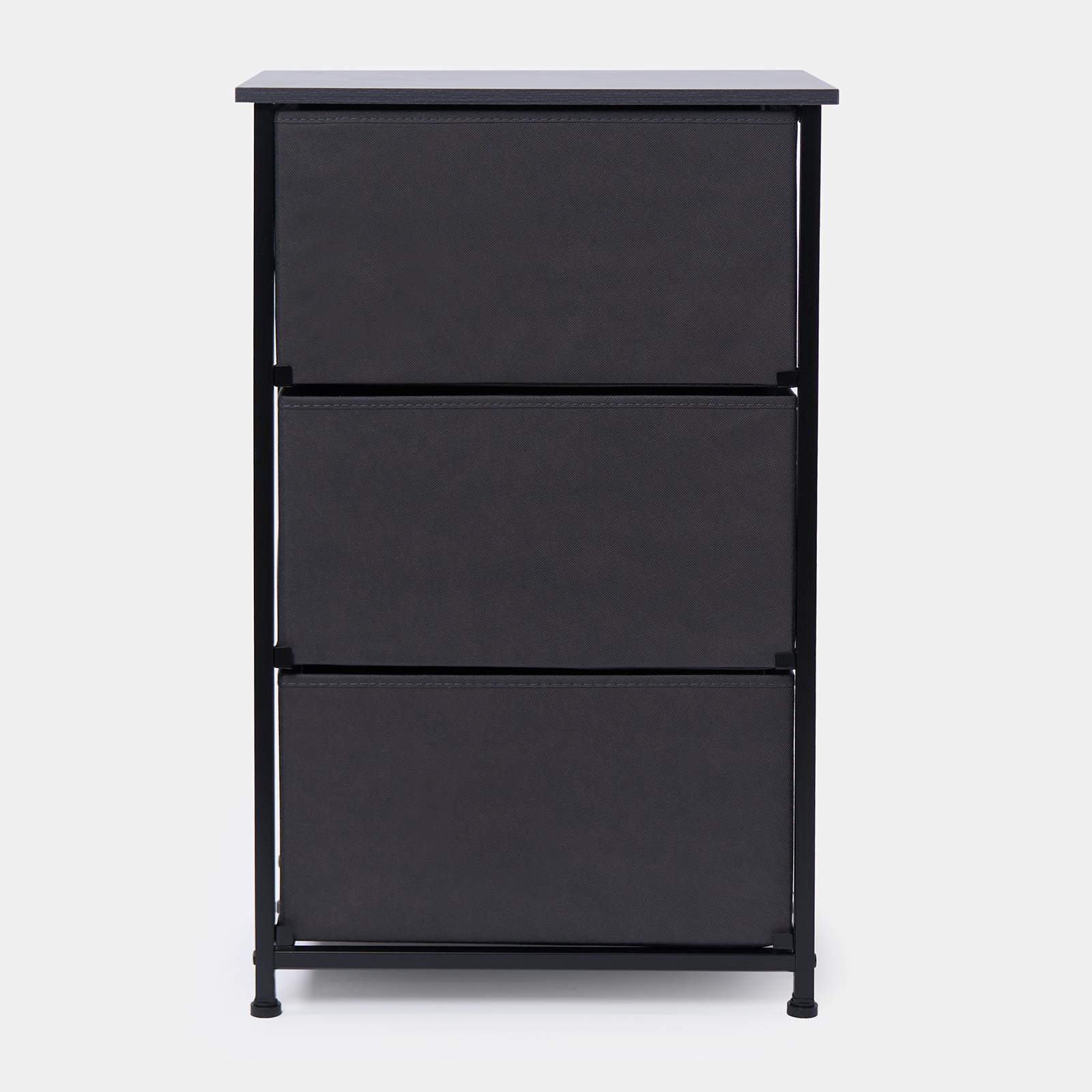 Fabric Cabinet Bedside 2/3/4 Drawers Storage Unit Clothes Shoes Home Organiser - Picture 64 of 94
