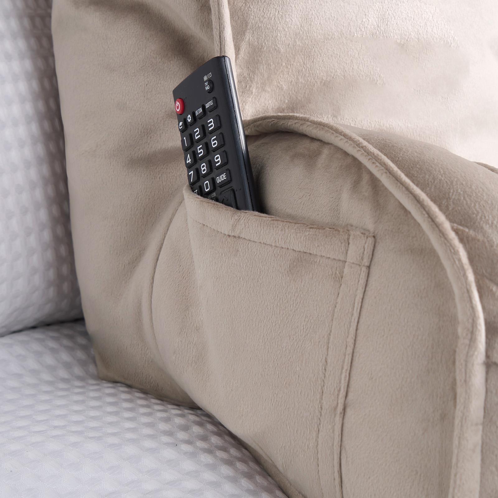Cuddle Cushion Back Lumbar Support Head Rest Bed Reading Pillow Plump Soft Arms - Picture 24 of 71