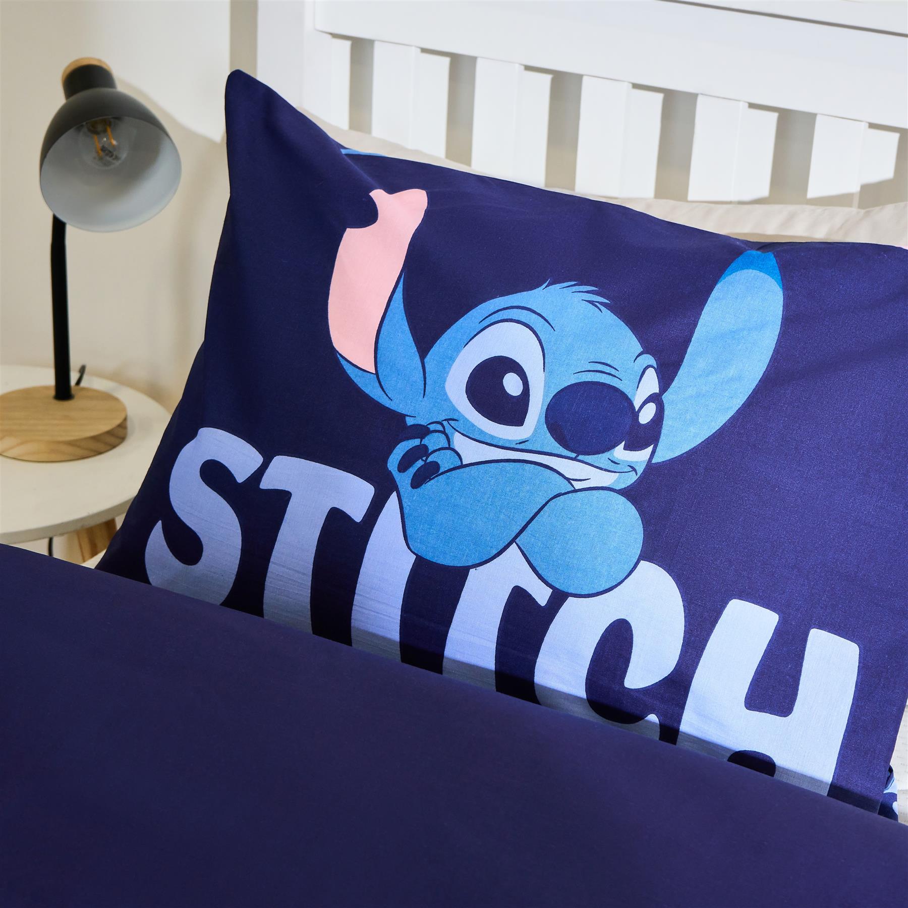 OHS x Stitch Bedding Set Kids Soft Polycotton Duvet Cover with Pillowcase