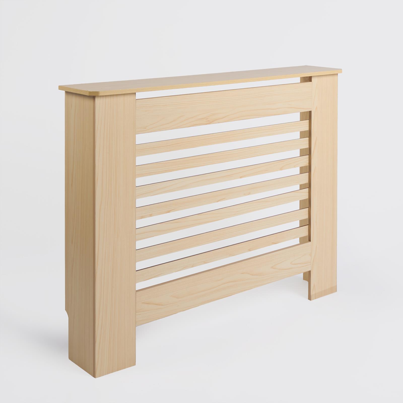 Wooden Radiator Cover Side Board S M L Cabinet Shelf Modern Hallway Furniture - Picture 18 of 55