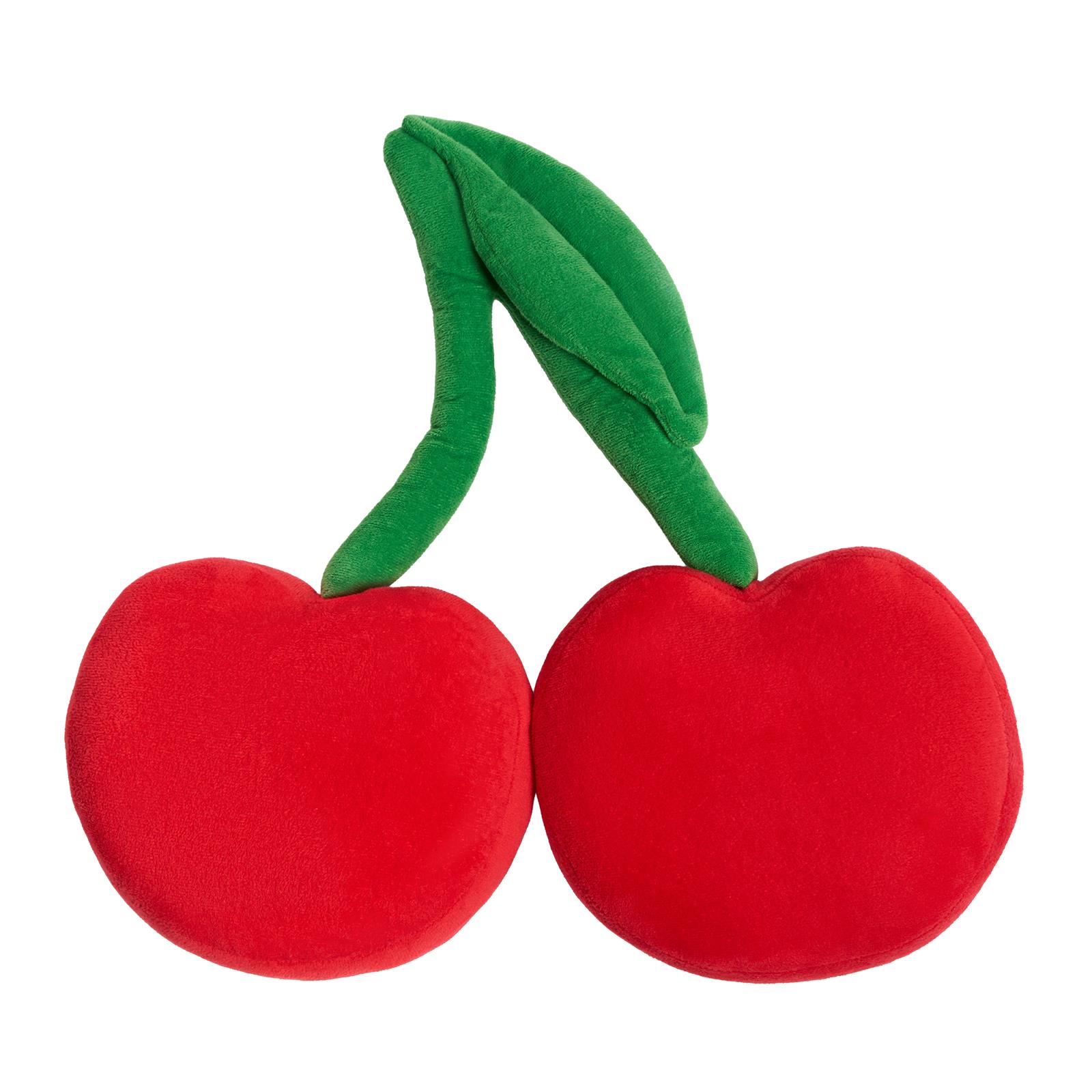 OHS Cherry Shaped Cushion Decorative Filled Scatter Throw Pillow Home Decor