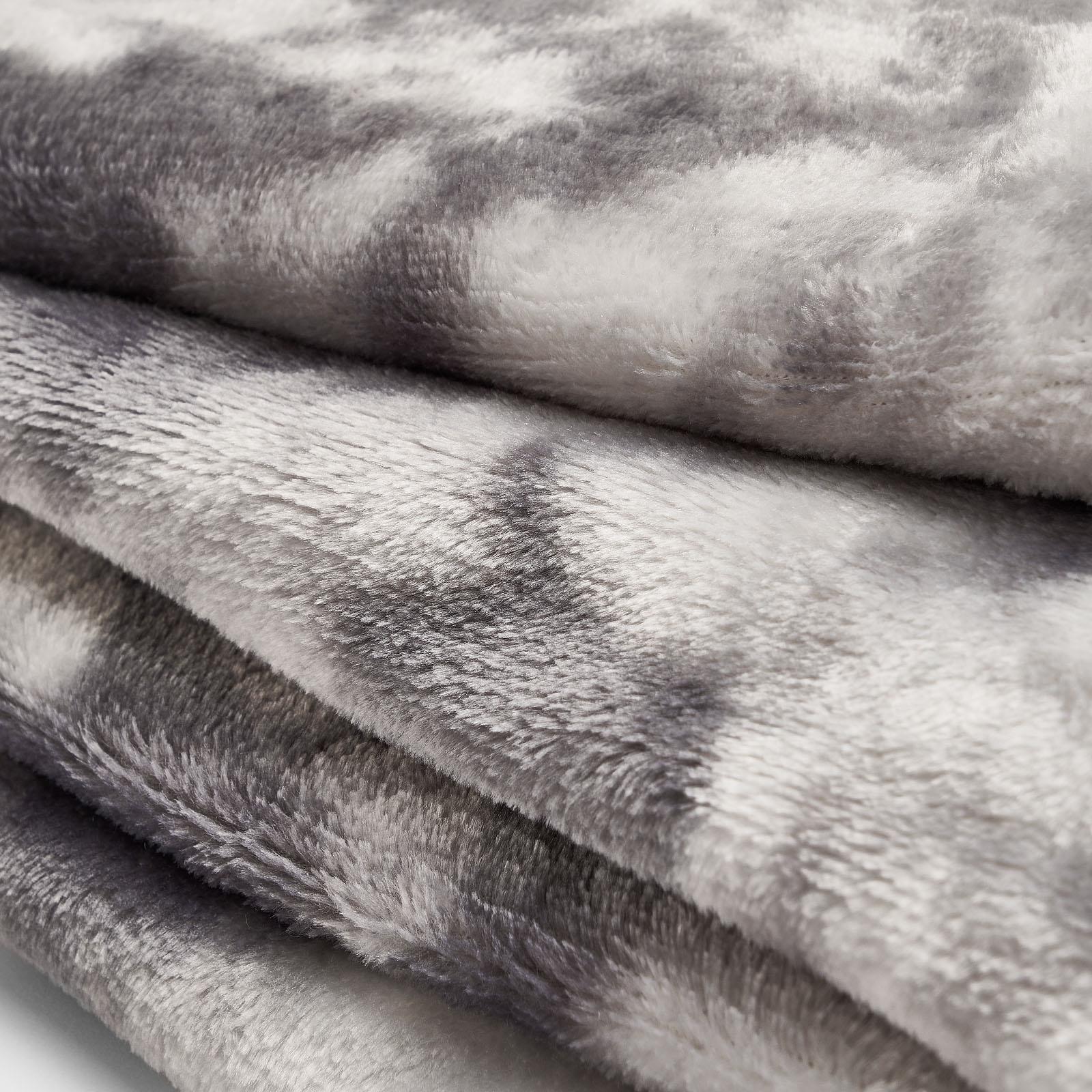 Dreamscene Tie Dye Ultra Soft Blanket Flannel Fleece Warm Throw Over Sofa Couch - Picture 7 of 9