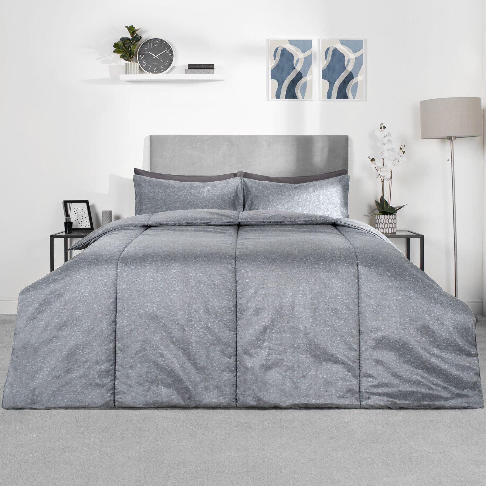 OHS Coverless 10.5 TOG Soft Duvet Pillowcase Quilted Bedding Set Single Double - Picture 53 of 107
