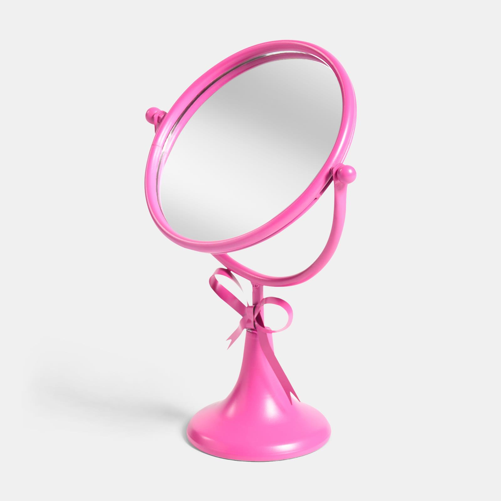 OHS Bow Swing Mirror Countertop Free Standing Pedestal Vanity Mirrors