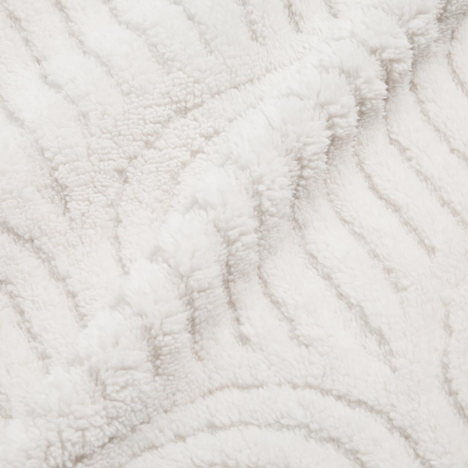 OHS Tufted Arches Throw Teddy Fleece Blanket Winter Soft Warm Bedspread