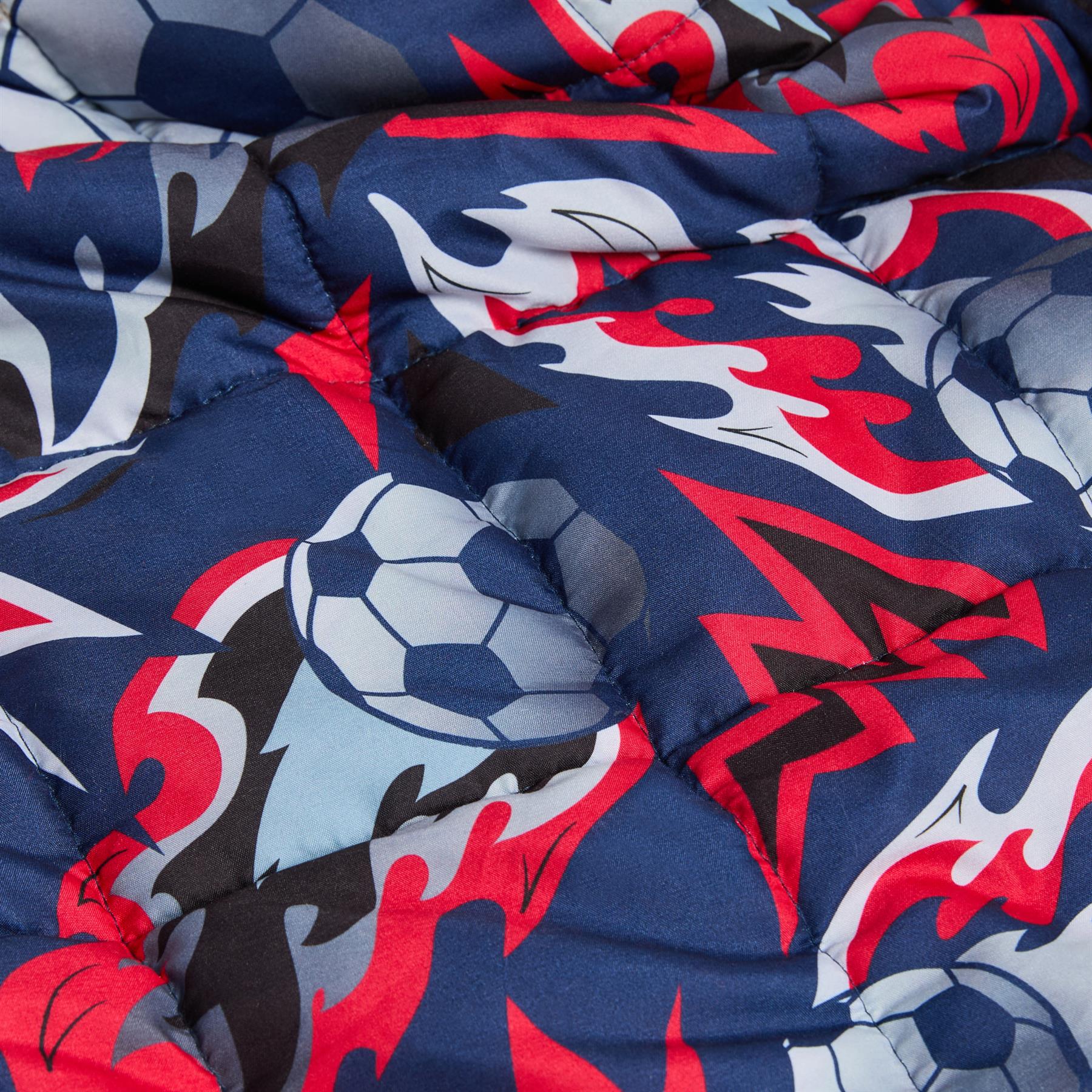 OHS Kids Teddy Fleece Weighted Blanket Printed Sleep Therapy Anxiety Throw