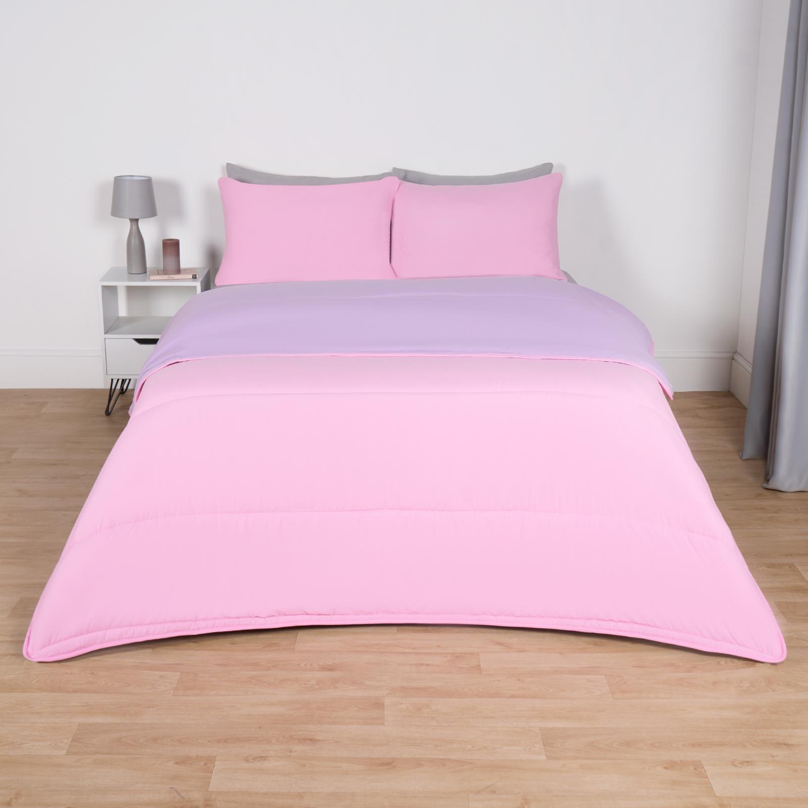 OHS Coverless 10.5 TOG Soft Duvet Pillowcase Quilted Bedding Set Single Double - Picture 86 of 107