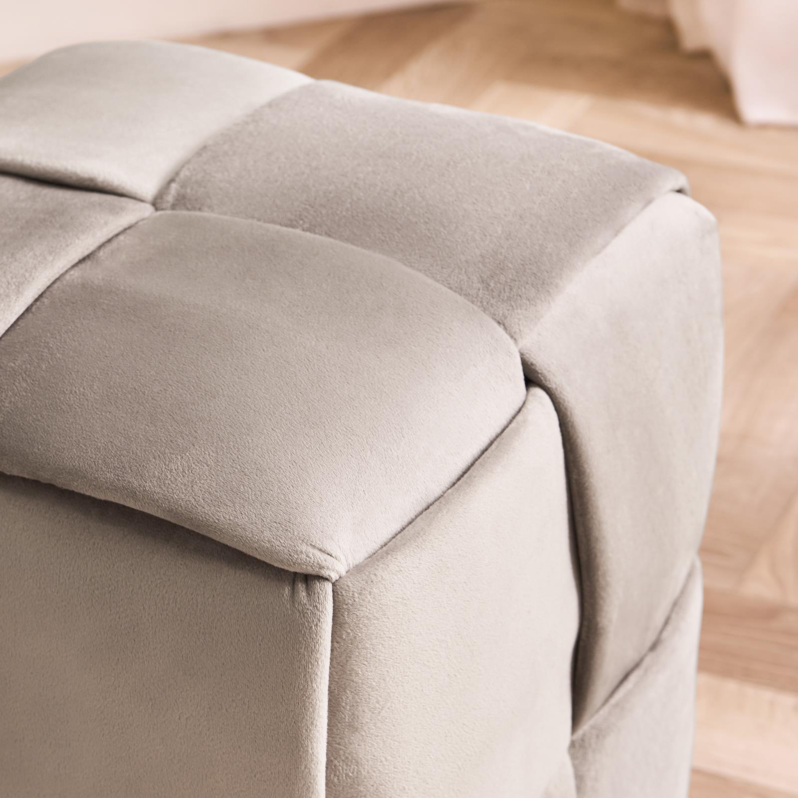 OHS Ottoman Foot Stool Square Footrest Dressing Table Chair Side Sofa Seat