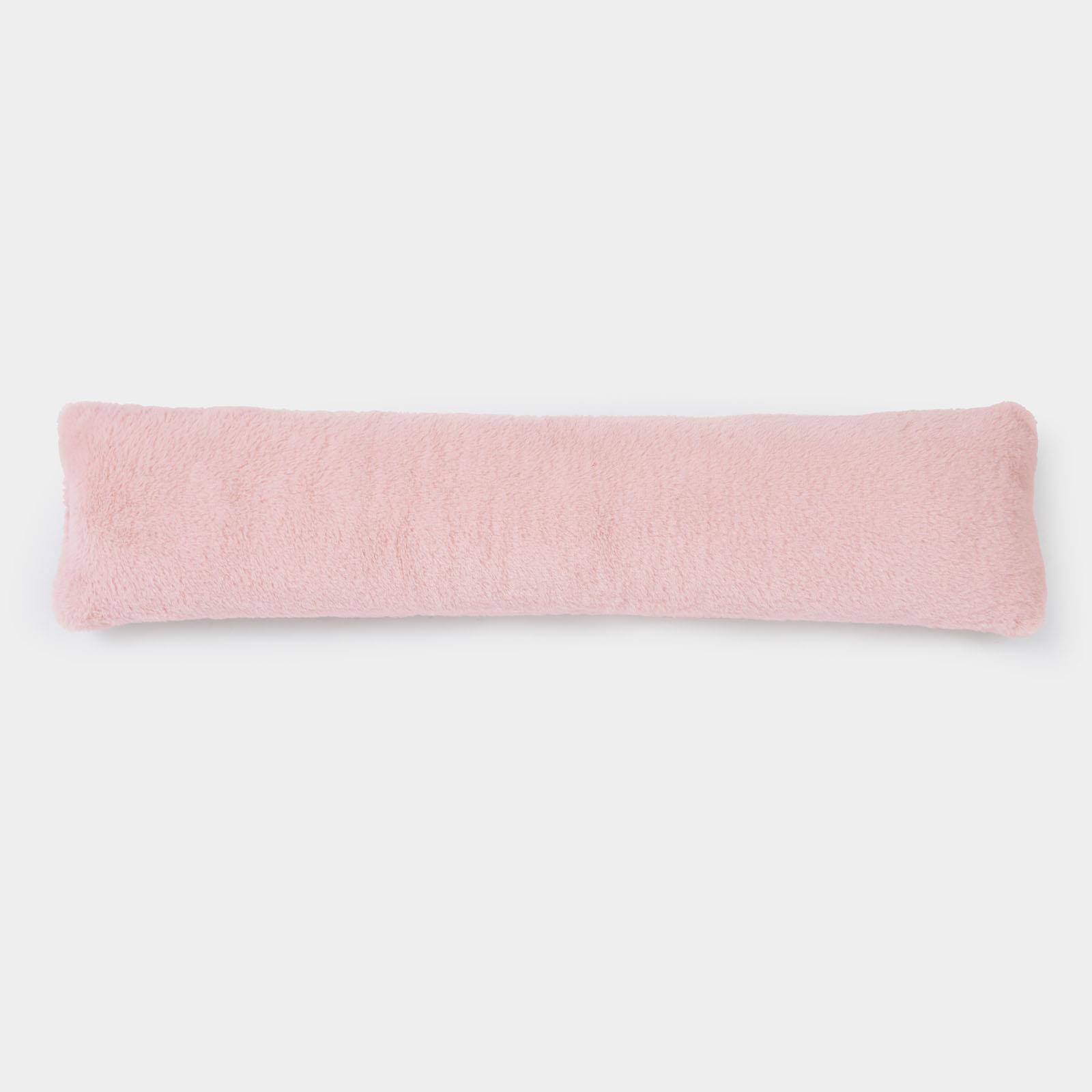 Faux Fur Fleece Draft Excluder Window Insulation Weather Draught Door Stopper