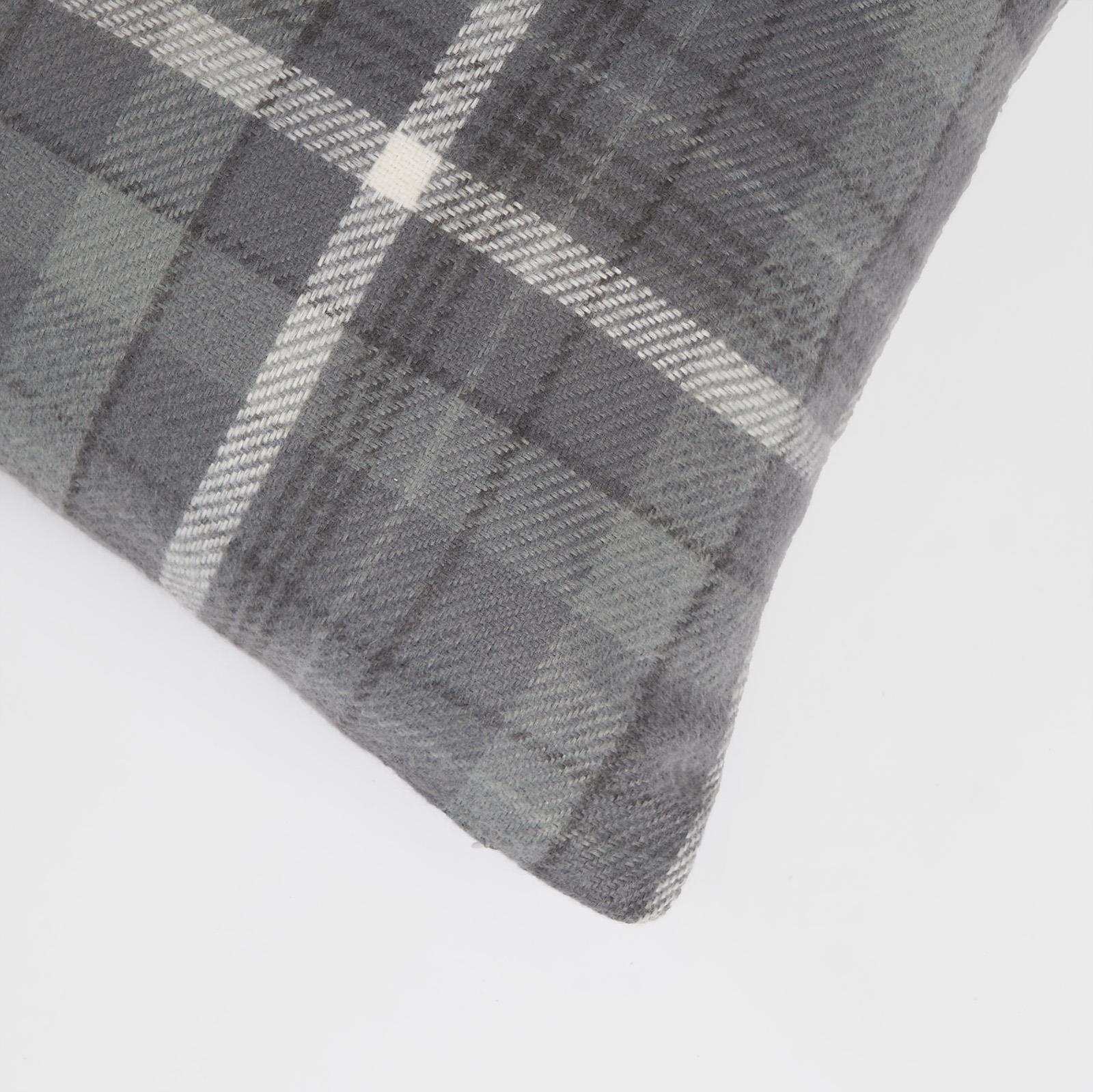 Woven Check Cushion Covers Tartan Pack of 2/4 Filled Case Pad Set 18