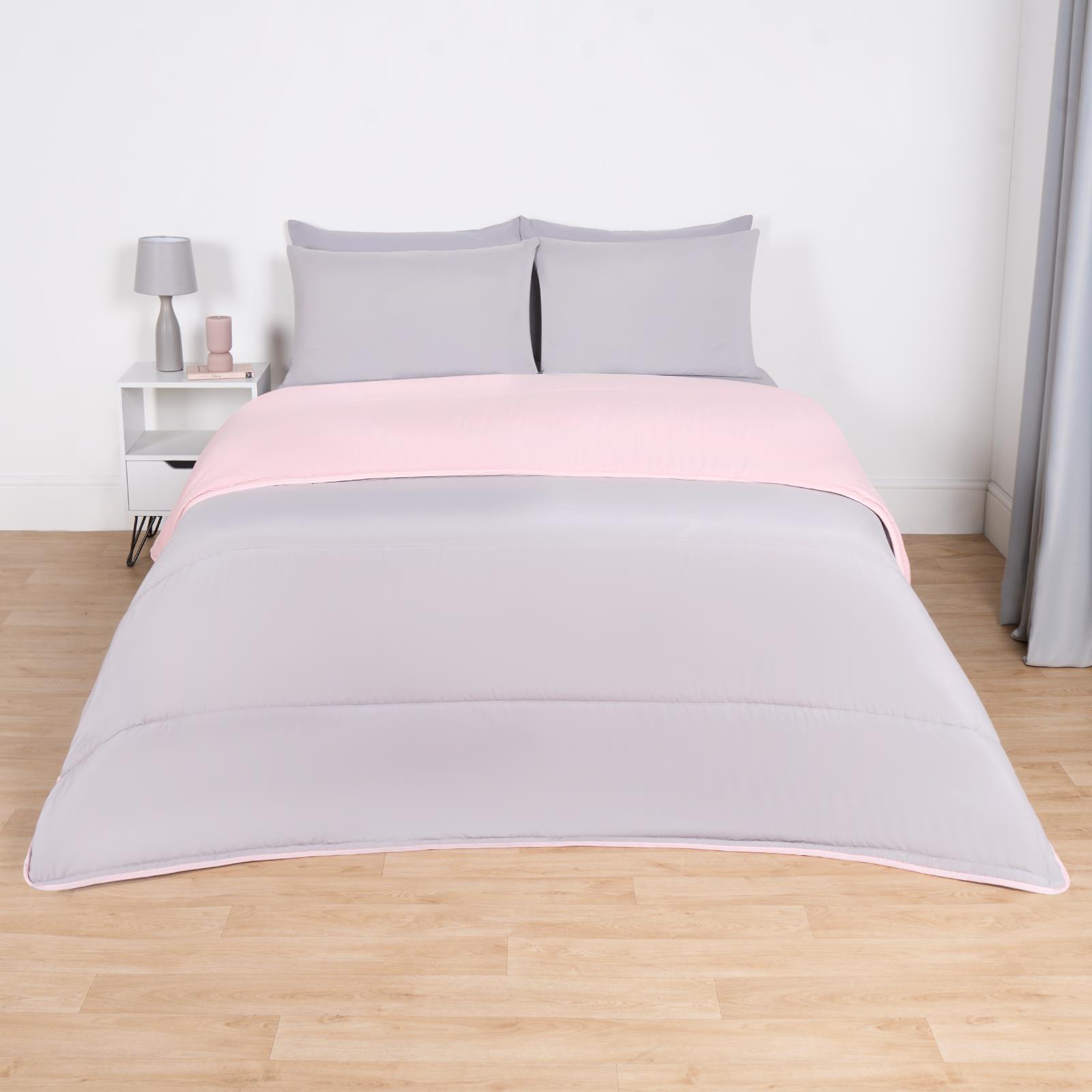OHS Coverless 10.5 TOG Soft Duvet Pillowcase Quilted Bedding Set Single Double - Picture 22 of 107