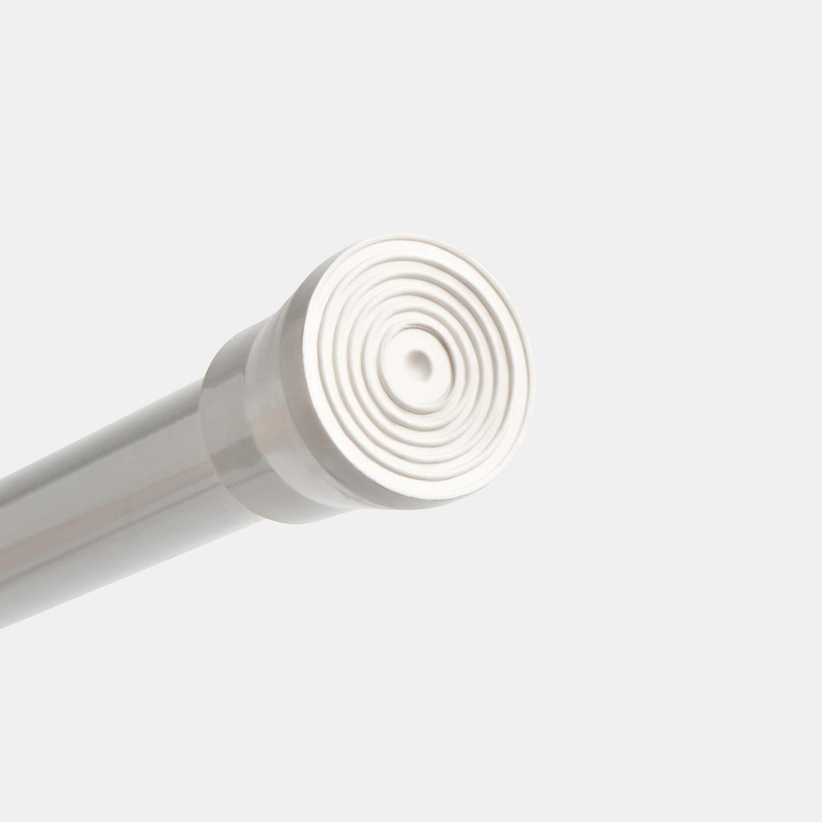 OHS Extendable Curtain Pole Metal No Drill Tension Rod Easy Installation