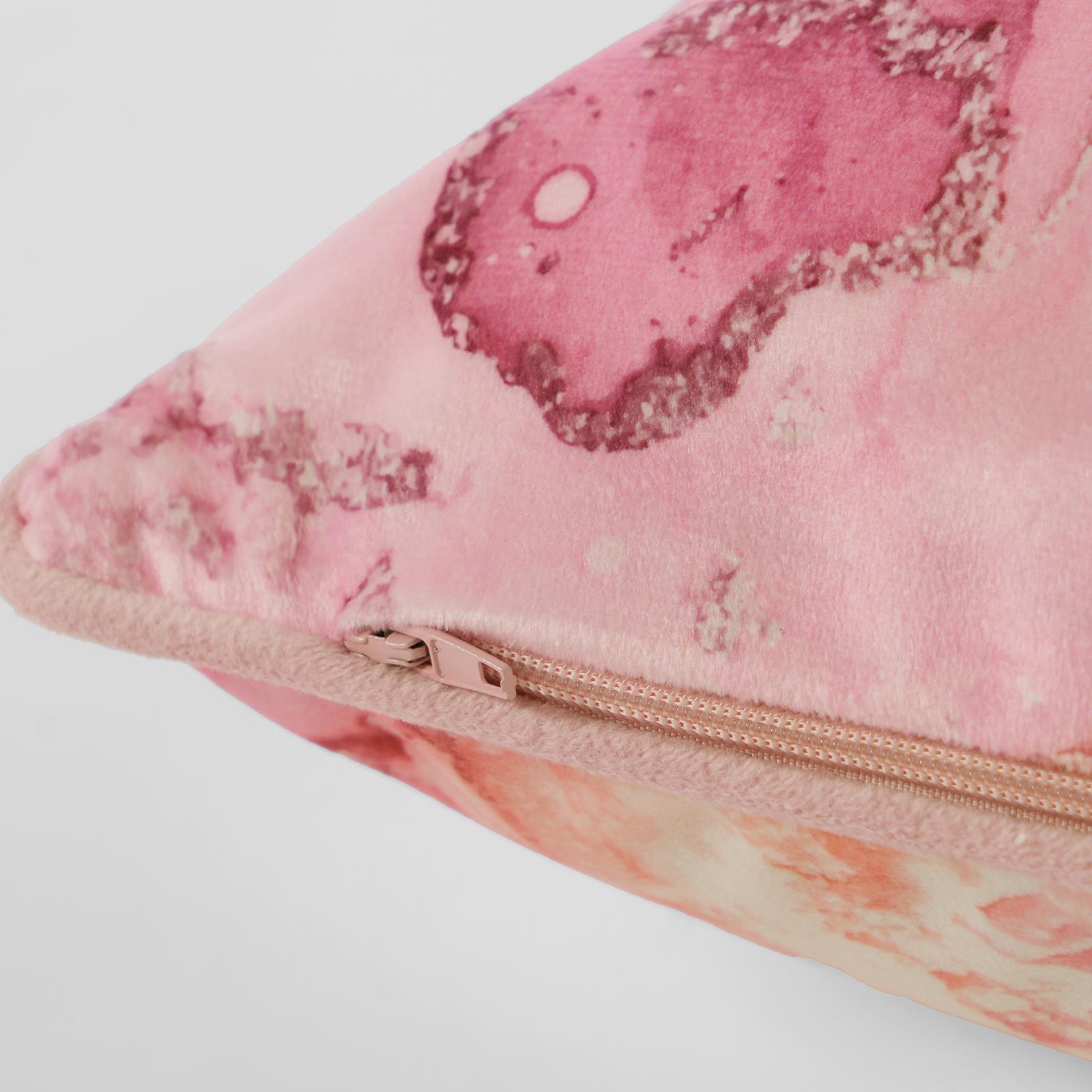Matte Velvet Cushion Covers Marble Pack of 2/4 Plump Filled Pads Home Decor Set - Picture 15 of 47