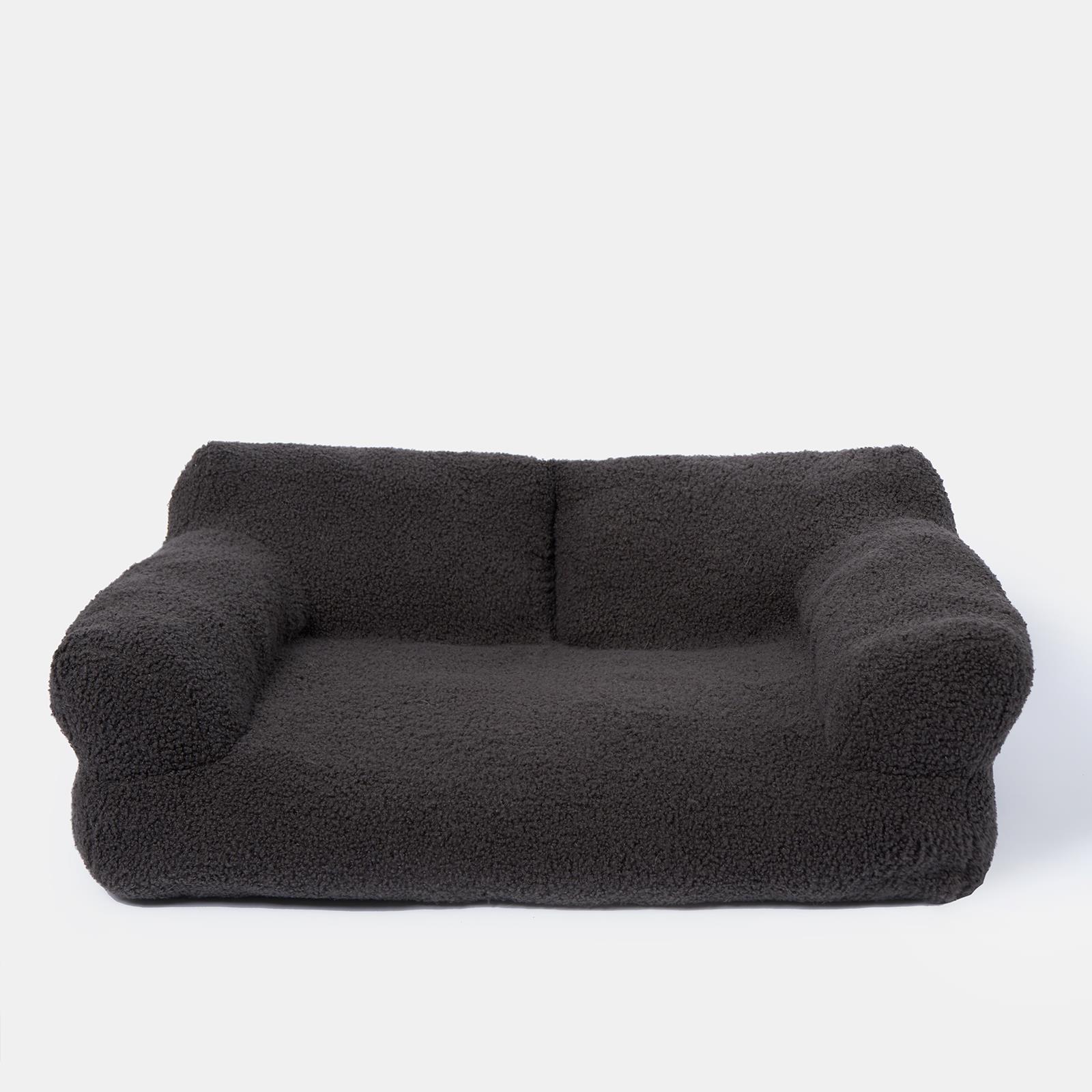 Dog Bed Sofa Cat Washable Super Soft Fur Fleece Warm Pet Puppy Medium Cushion