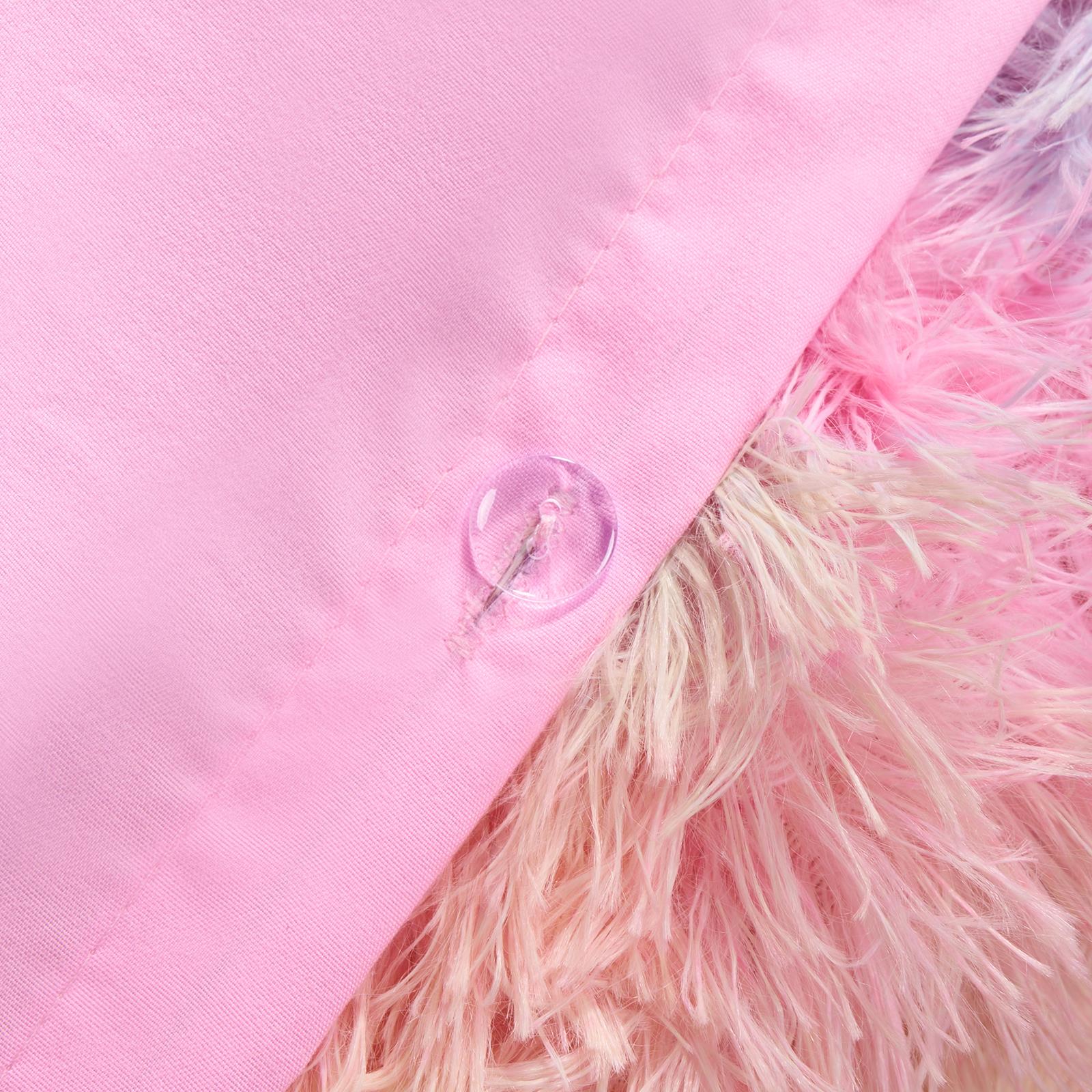 Tie Dye Duvet Cover Quilt Pillowcase Fluffy Fleece Warm Plush Soft Bedding Set