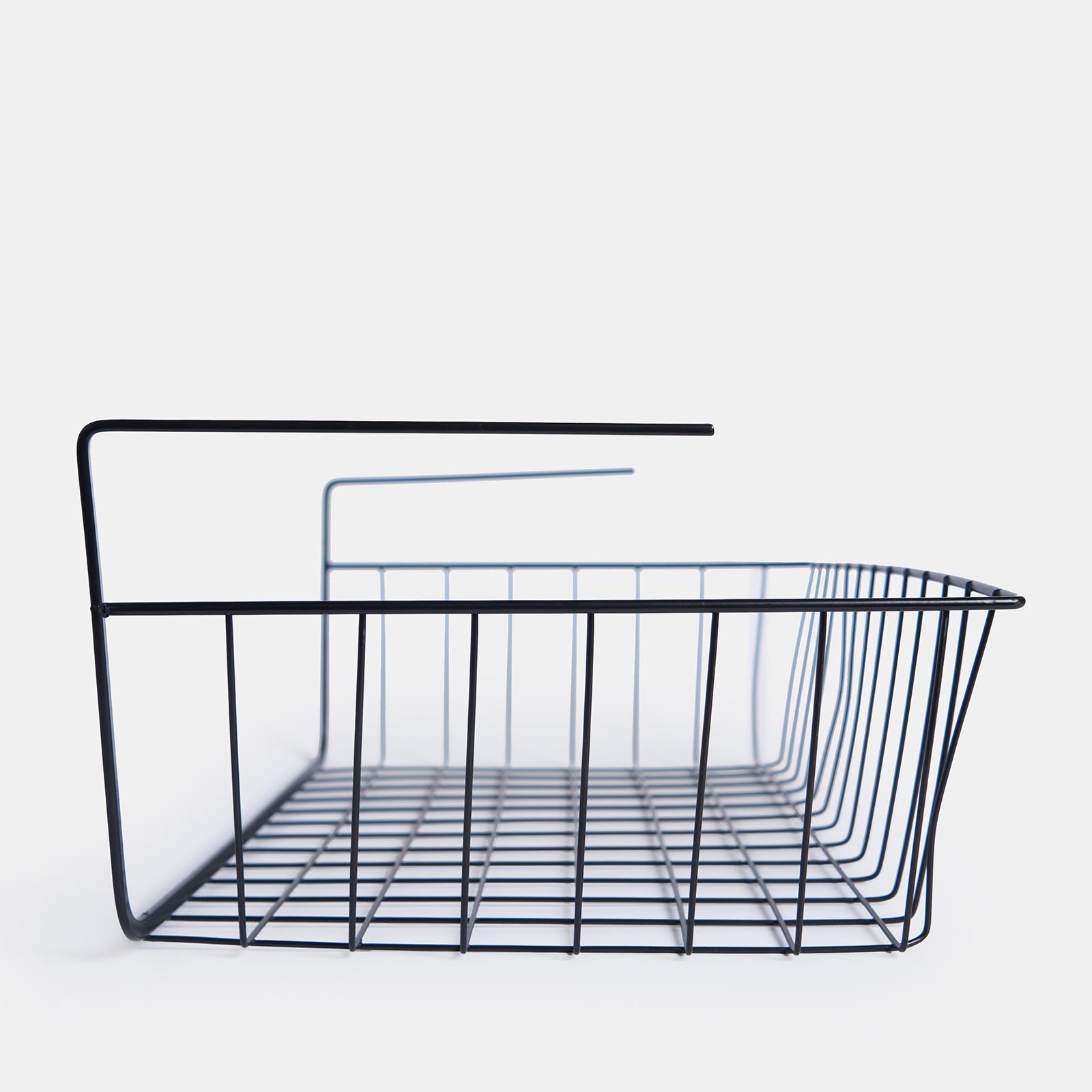 OHS Under Shelf Organiser Storage Wire Rack Basket Hook Hanger Kitchen Decor