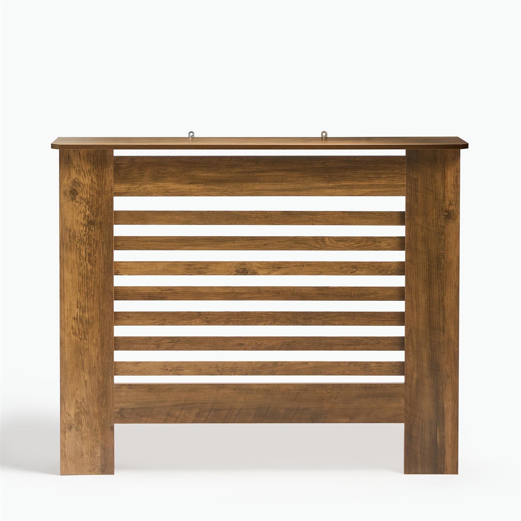 OHS Wood Radiator Cover MDF Side Board S M L Cabinet Shelf Hallway Furniture
