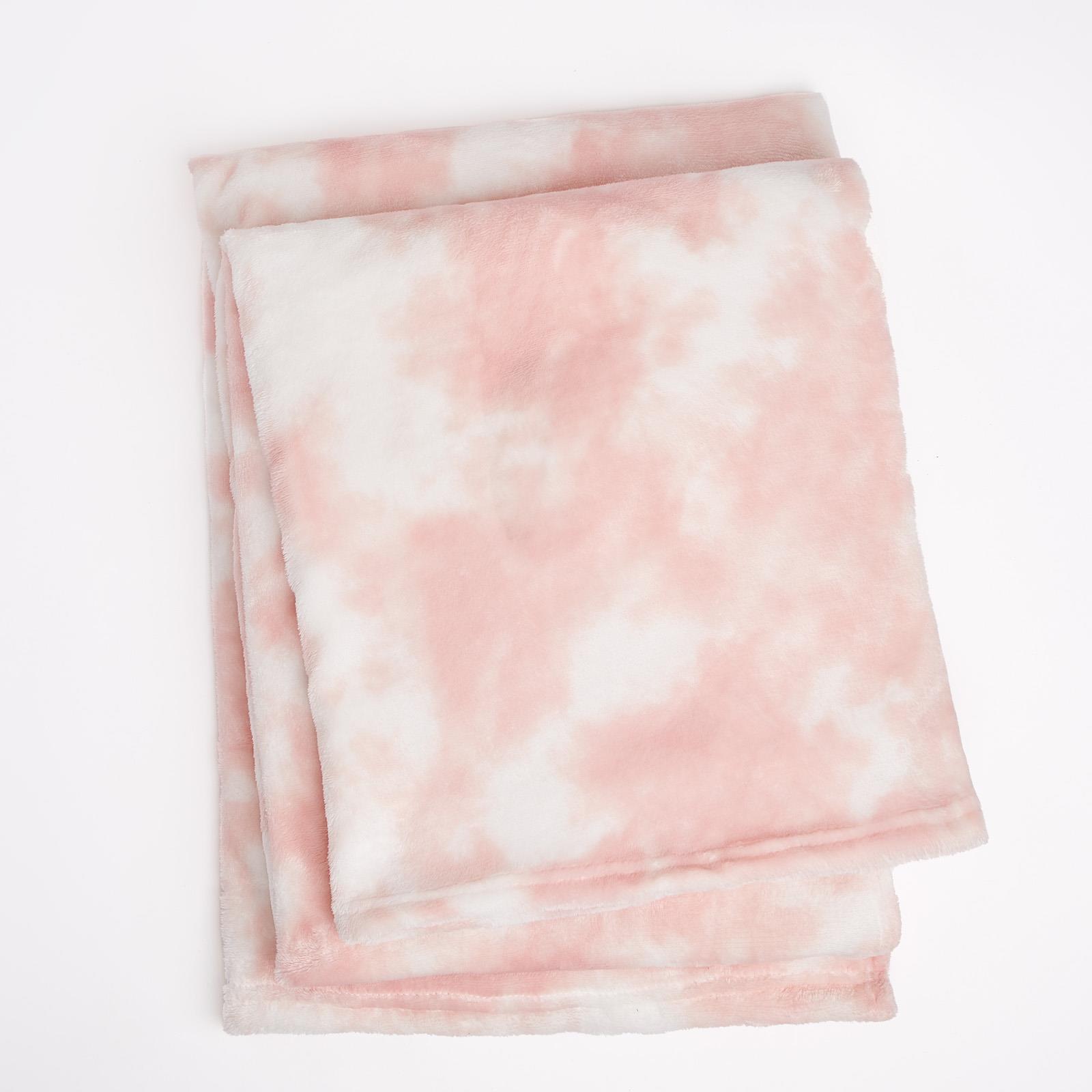 Dreamscene Tie Dye Ultra Soft Blanket Flannel Fleece Warm Throw Over Sofa Couch - Picture 5 of 9