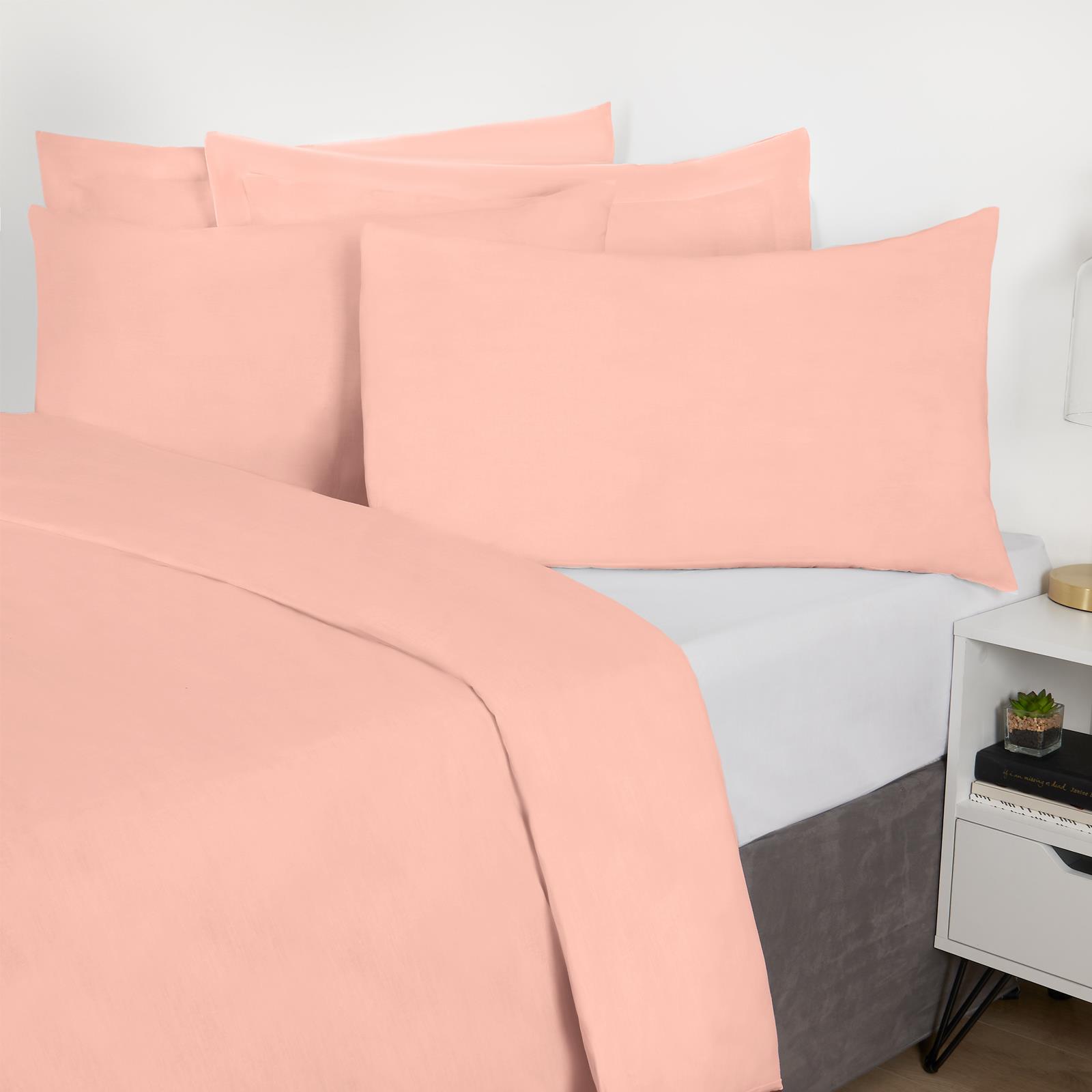 OHS Multi-Pack Polycotton Hotel Style Housewife Oxford Edge Pillowcase Set