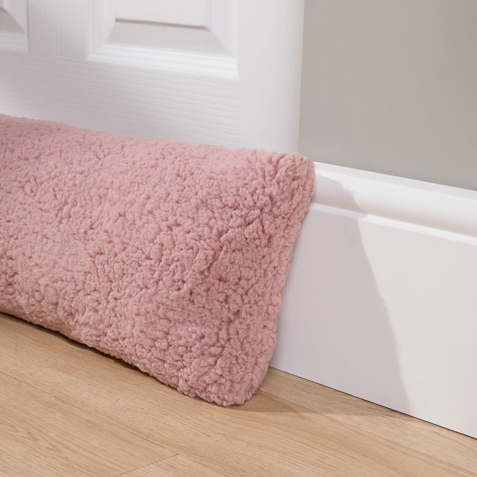 Draught Excluder Door Insulator Window Snake Draft Teddy Stopper Energy Saving