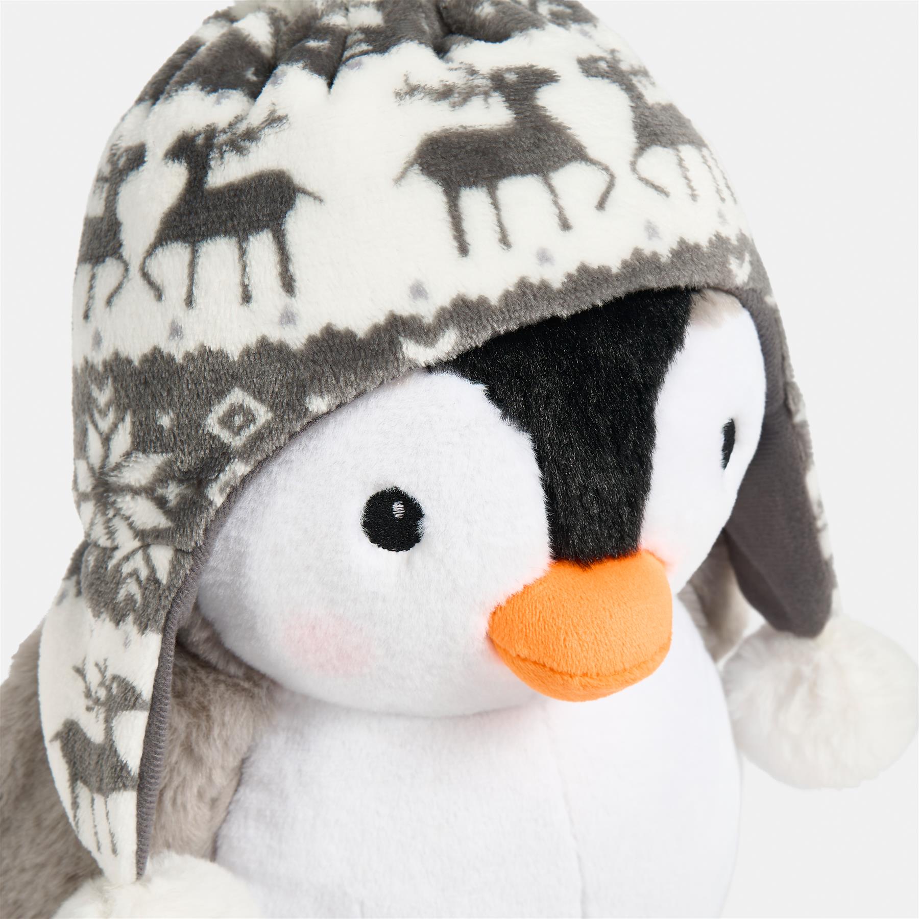 OHS Penguin Decorative Cushion Xmas Filled Scatter Pillow Home Decor