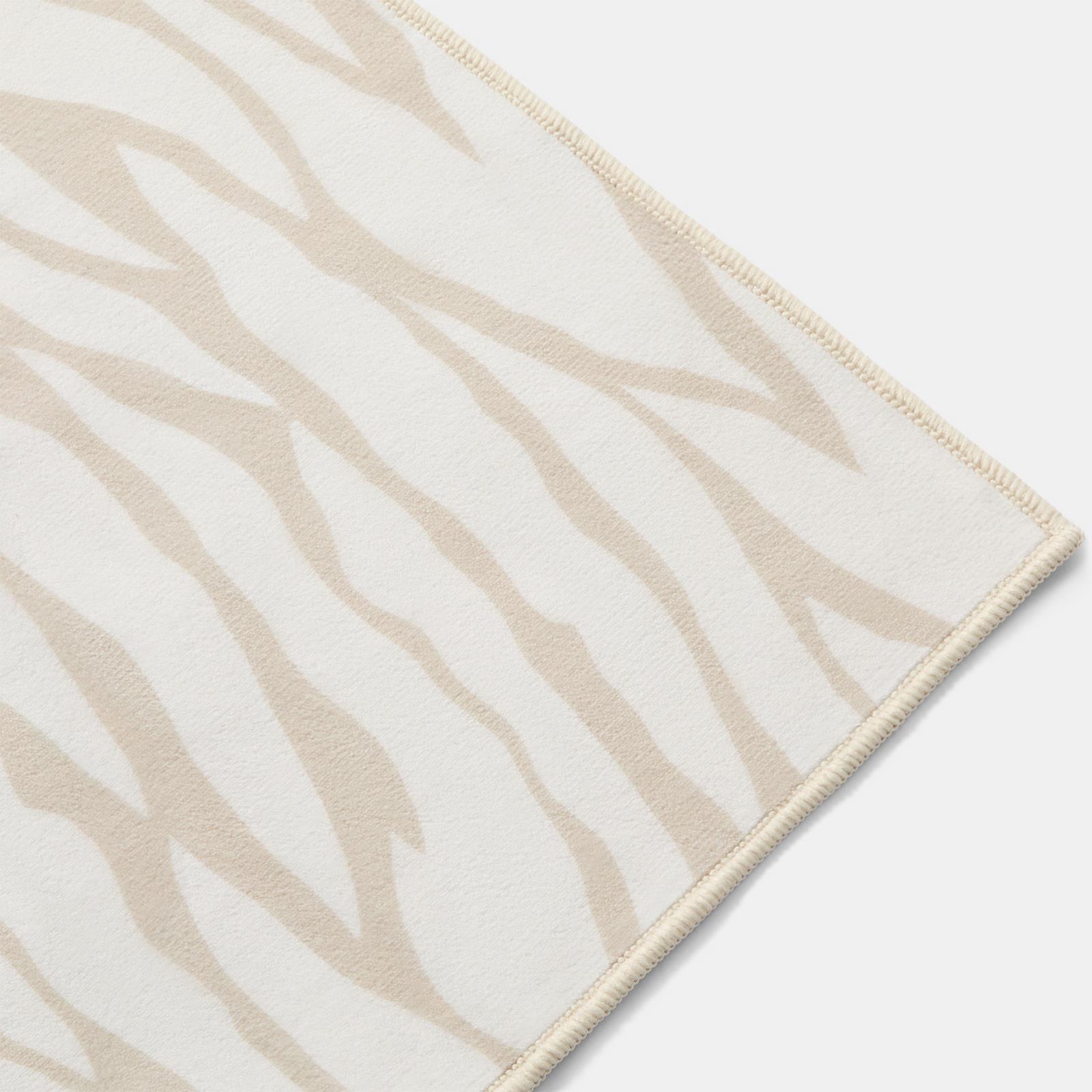 OHS Washable Rug Animal Print Ultra Soft Living Room Area Mat Accent Rugs
