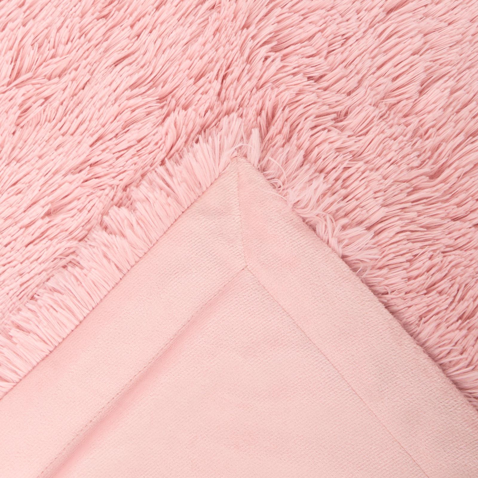 OHS Pet Fleece Throw Fluffy Calming Foldable Travel Dog Puppy Cat Blanket