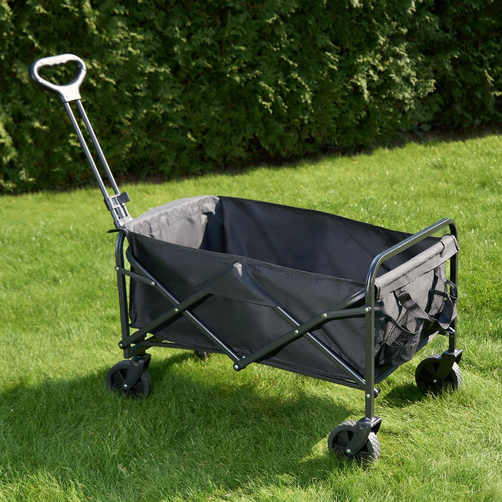 Trolley Cart Outdoor Garden Foldable Camping Wagon Truck Fishing Storage