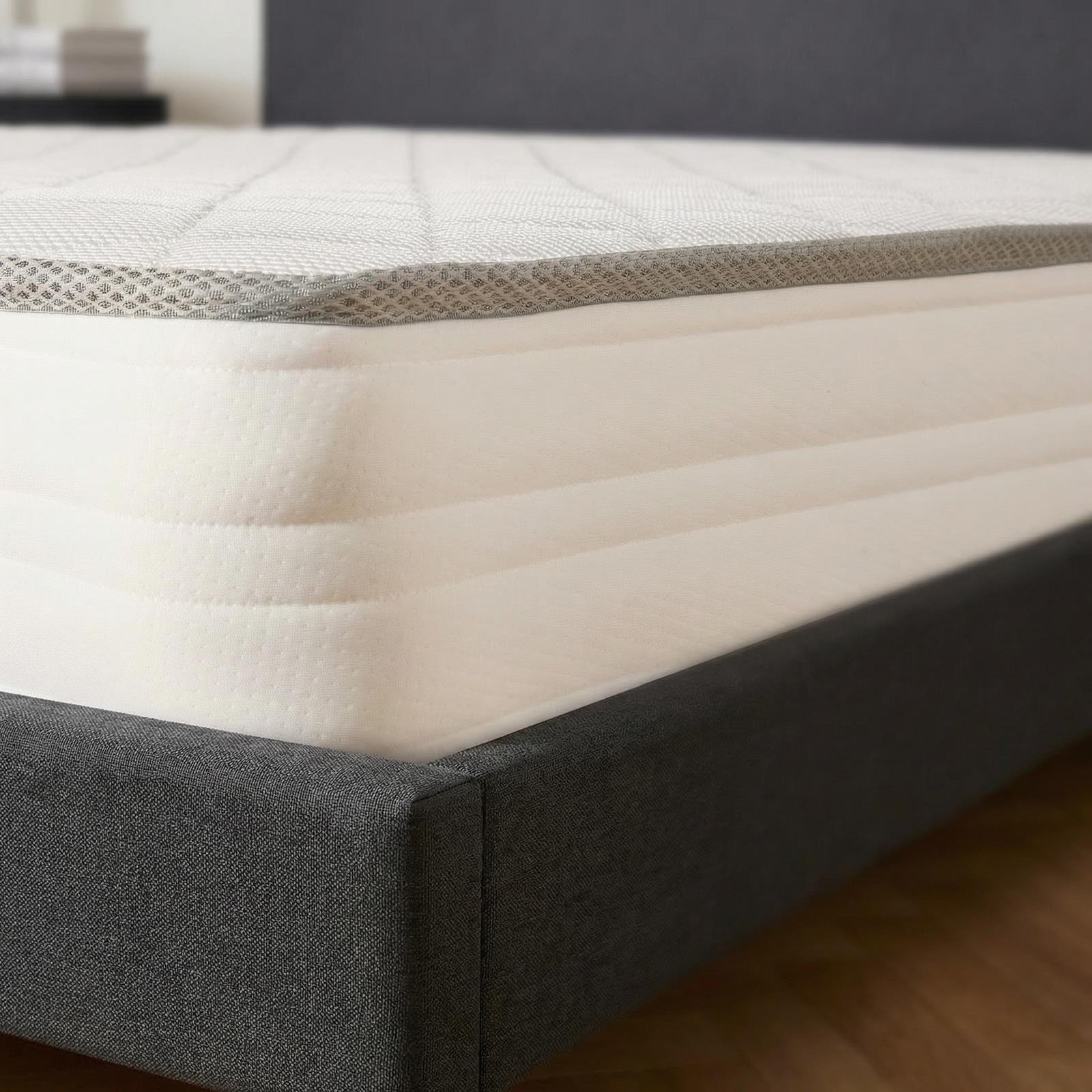 OHS Memory Foam Mattress Sprung Extra Comfort Deep Bed 3FT 4FT Double King