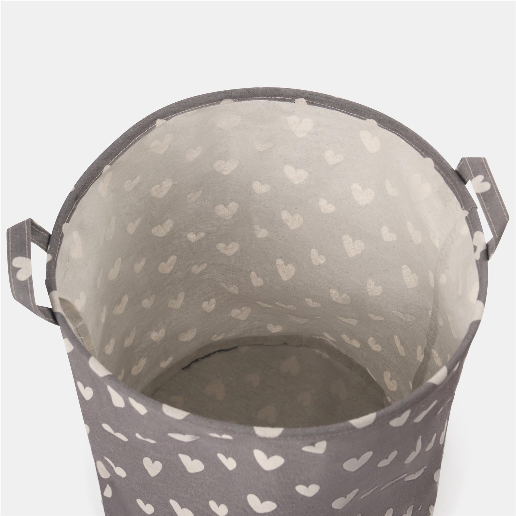 OHS Kids Laundry Basket Clothes Storage Toy Organiser Pop Up Hamper Bag Handles