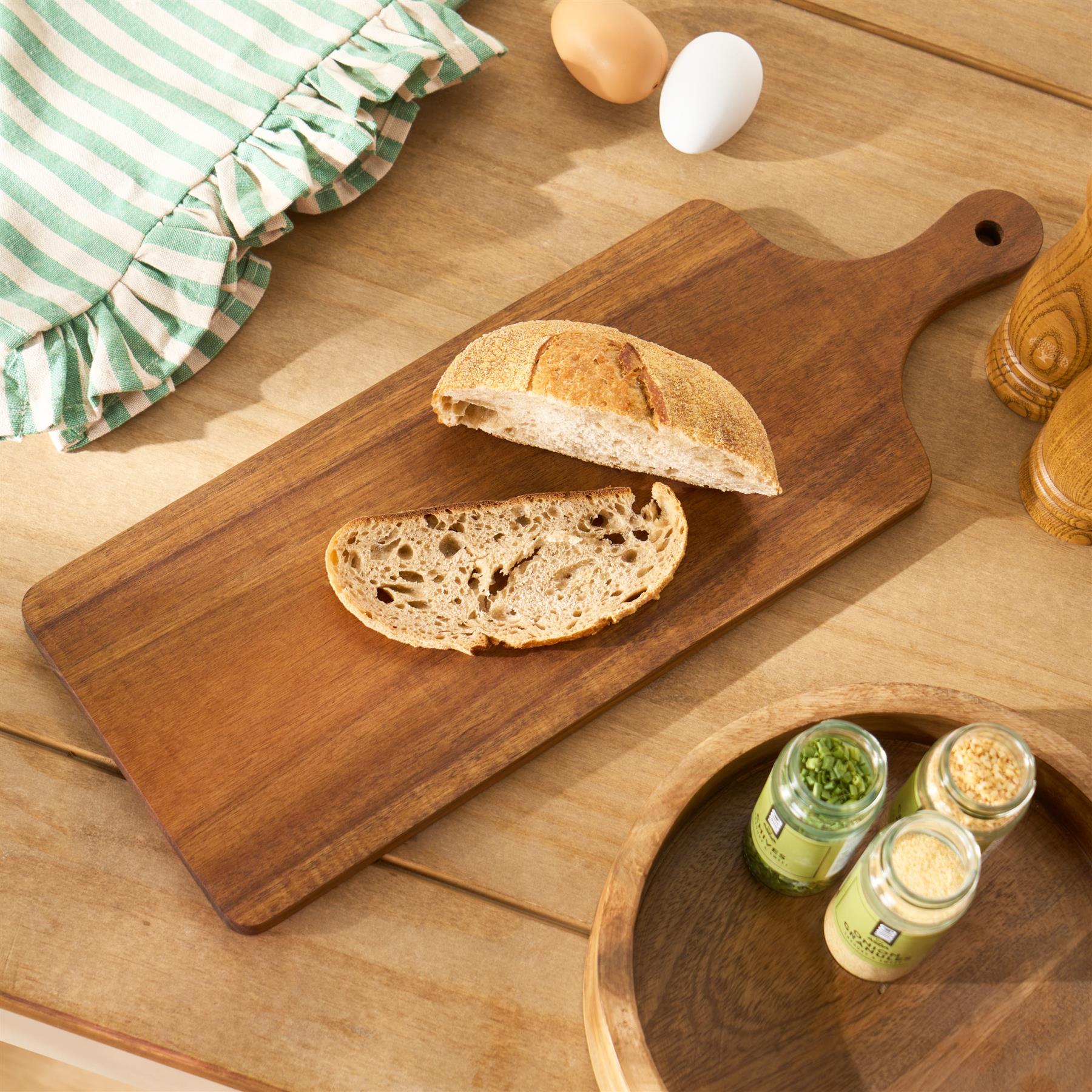 OHS Acacia Cutting Board Wood Chopping Serving Platter Decorative Cheeseboard