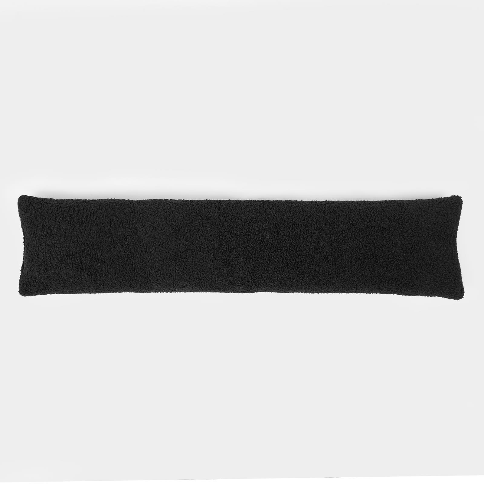 Fabric Boucle Door Draught Excluder Draft Window Seal Insulation Fleece Stopper