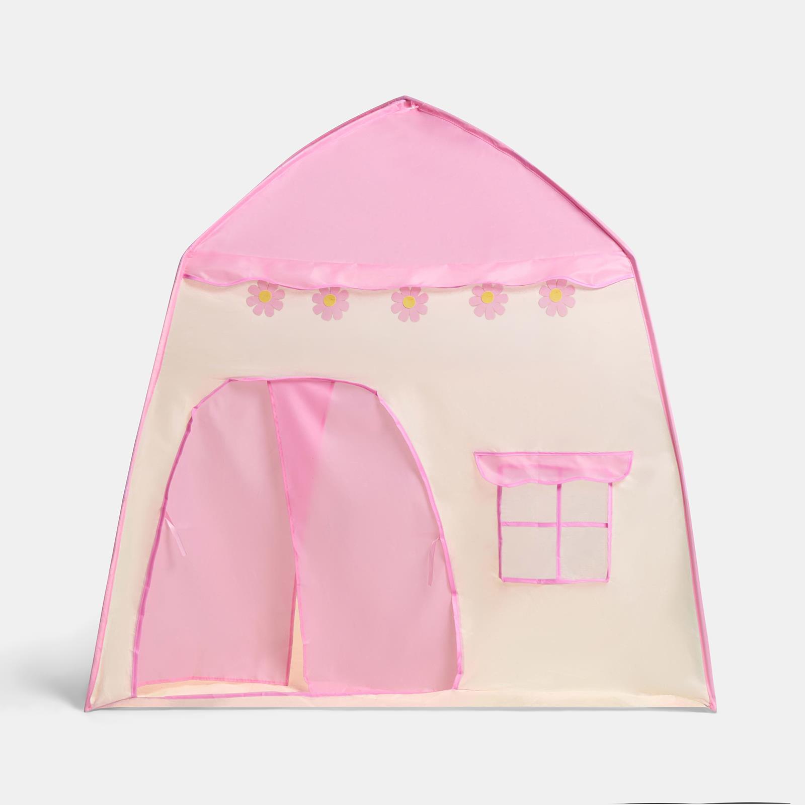 OHS Kids Flower Tent Indoor Outdoor Easy Set Up Garden Play House with Windows