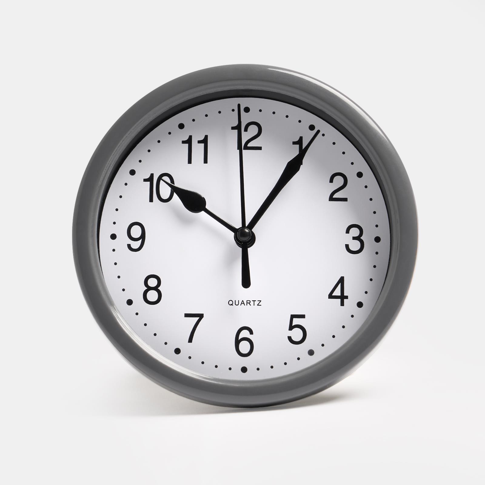 OHS Wall Clock Round Analogue Vintage Home Decor Small Bedroom Kitchen Uni - Picture 34 of 65