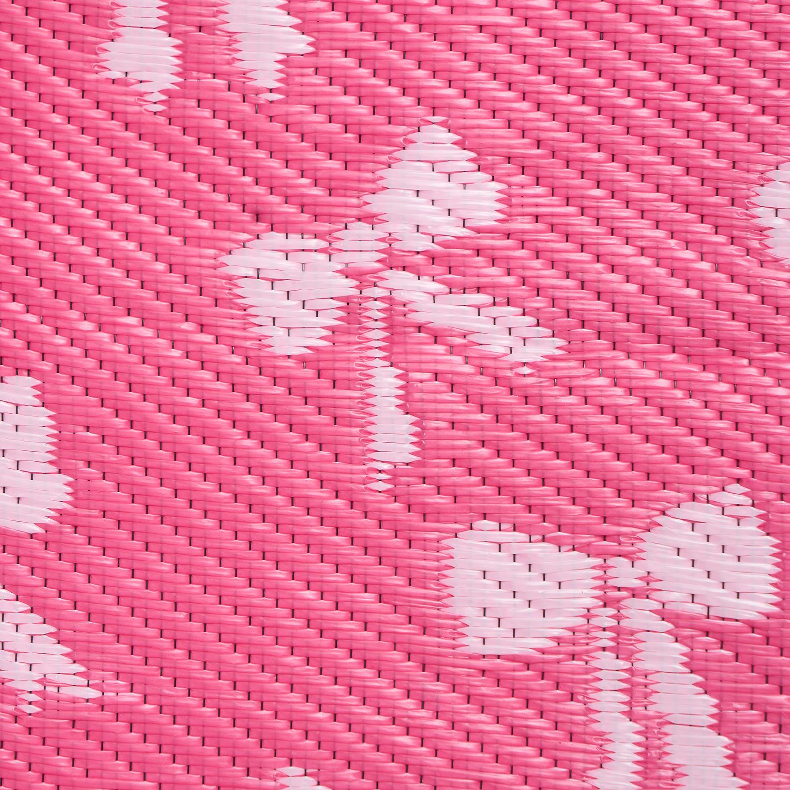 OHS Bows Print Garden Rug Outdoor Waterproof Area Mat Patio Decor