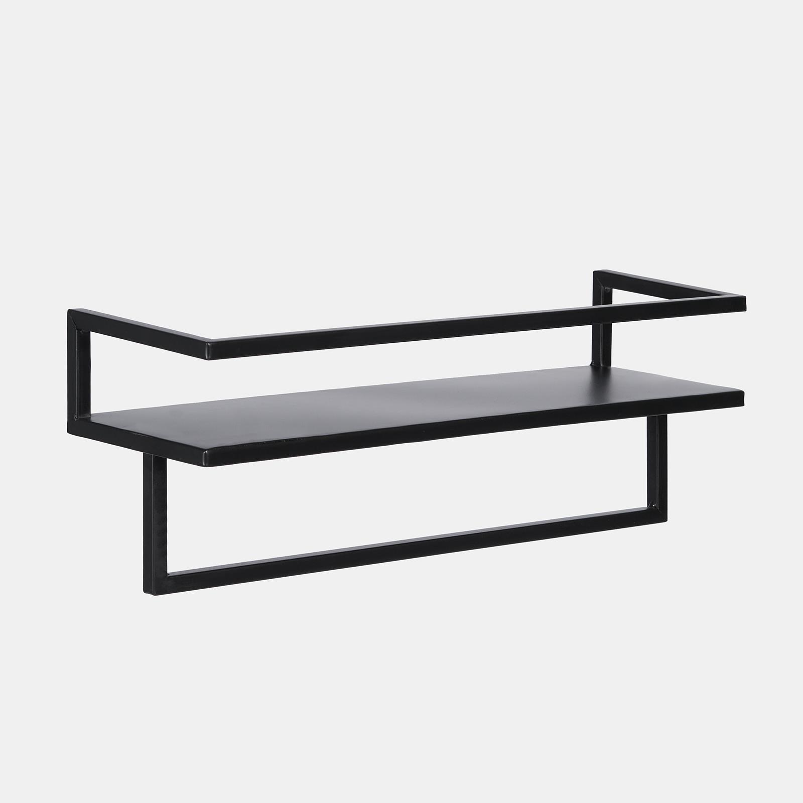 OHS Towel Rail Bathroom Shelf Space Saving Storage Unit Wall Mounted Modern Home