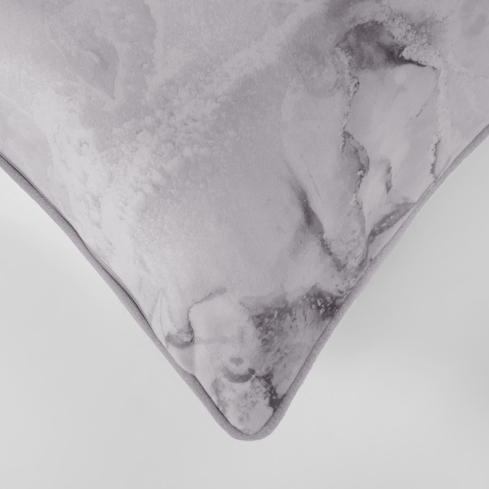 Matte Velvet Cushion Covers Marble Pack of 2/4 Plump Filled Pads Home Decor Set - Picture 37 of 47