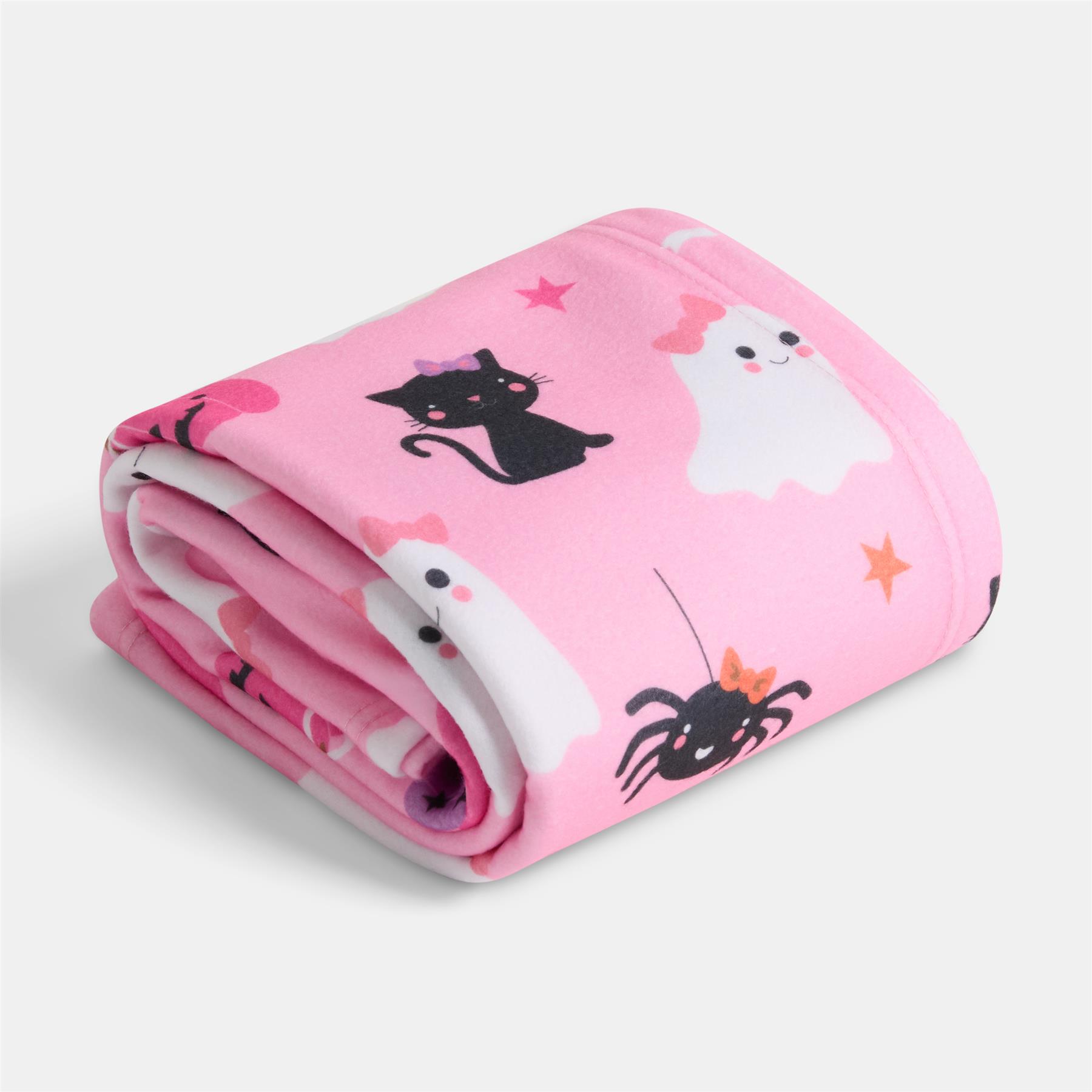 OHS Autumnal Halloween Throw Soft Polar Fleece Novelty Blanket Thermal Bedspread