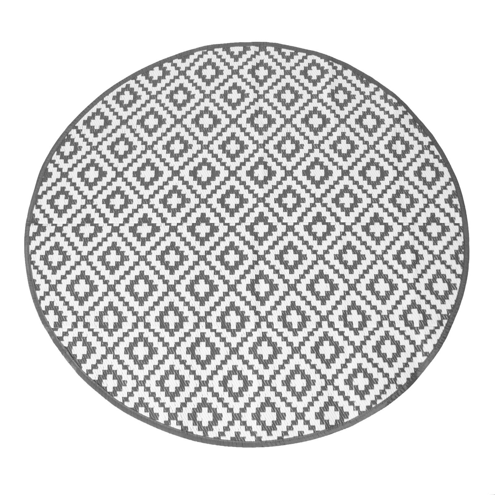 Outdoor Rug Garden Geometric Large Waterproof Patio Area Non Slip Deck Floor Mat - Picture 24 of 36