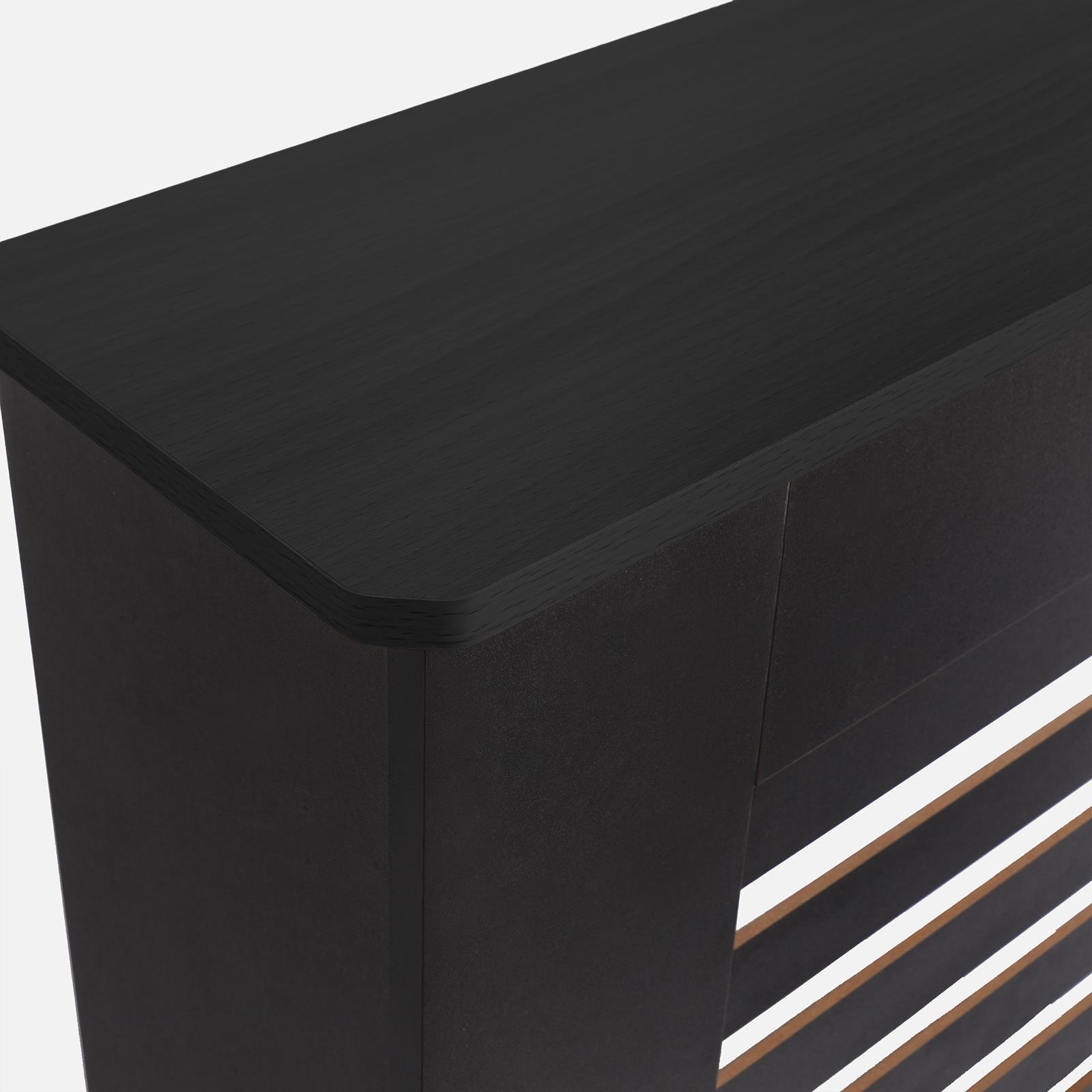 Wooden Radiator Cover Side Board S M L Cabinet Shelf Modern Hallway Furniture - Picture 9 of 55
