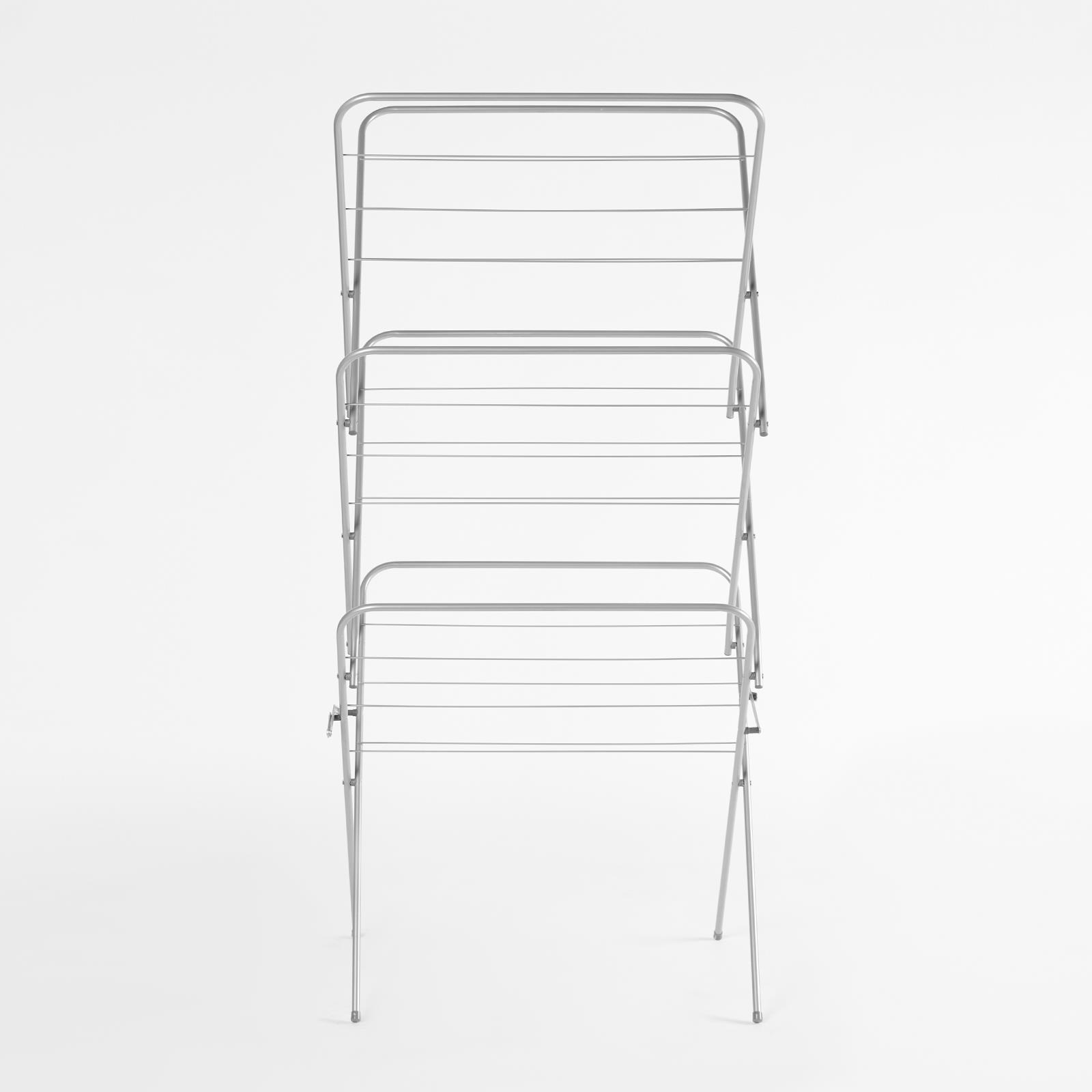 OHS 3 Tier Clothes Dryer Airer Foldable Clothing Drying Rack 15m