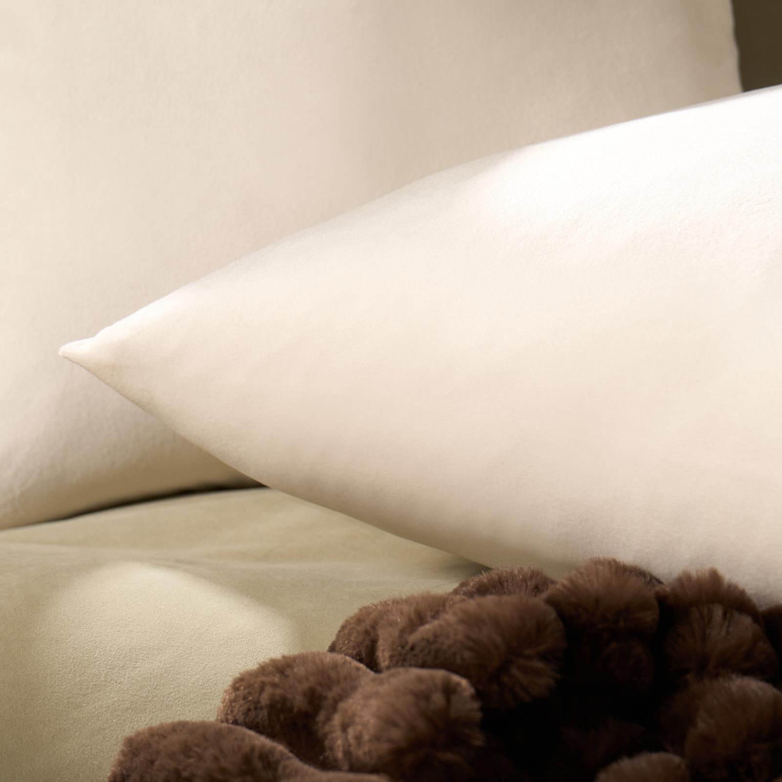 OHS Matte Velvet Cushion Covers Super Soft Luxury Square Pillowcases Multipack