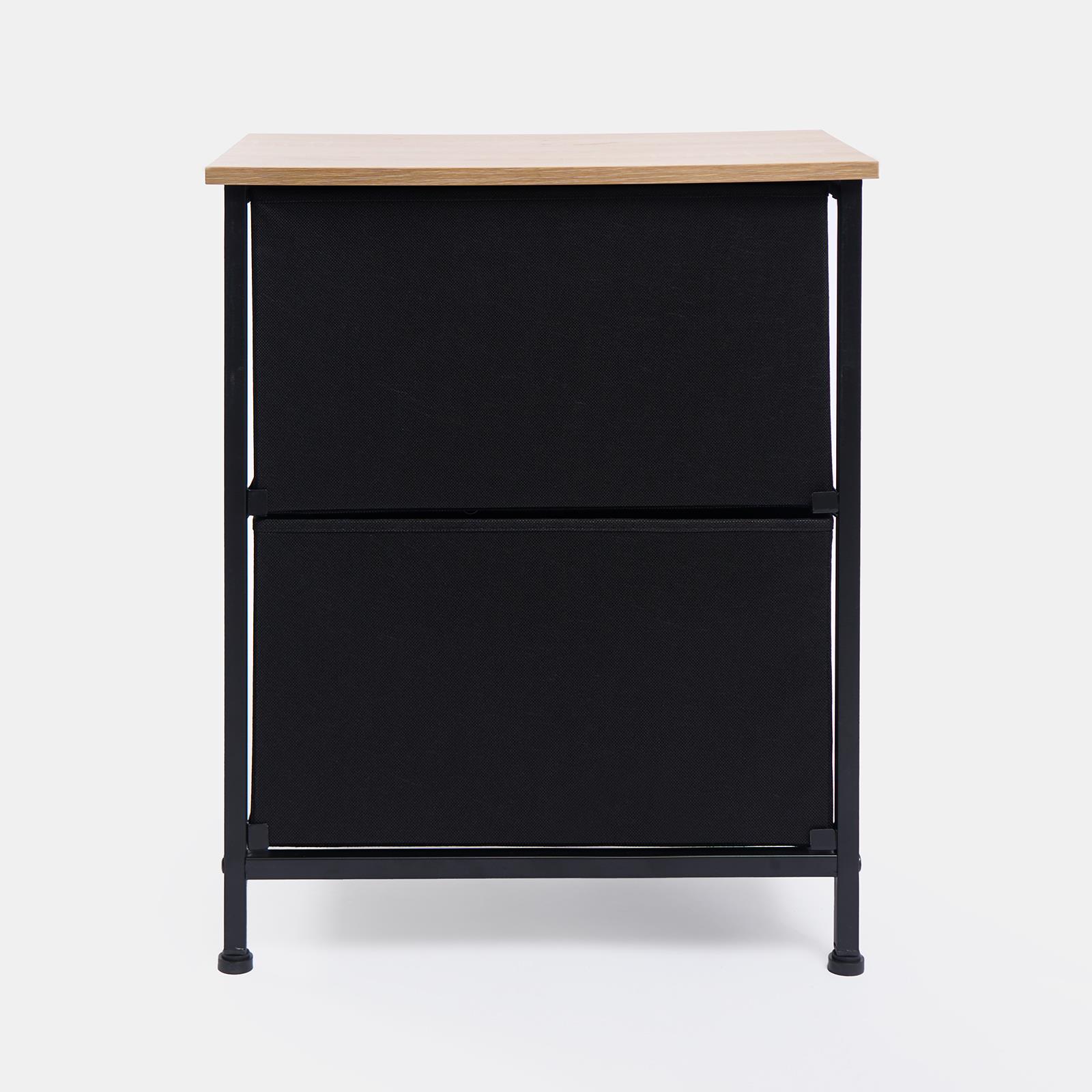 Fabric Cabinet Bedside 2/3/4 Drawers Storage Unit Clothes Shoes Home Organiser - Picture 19 of 94
